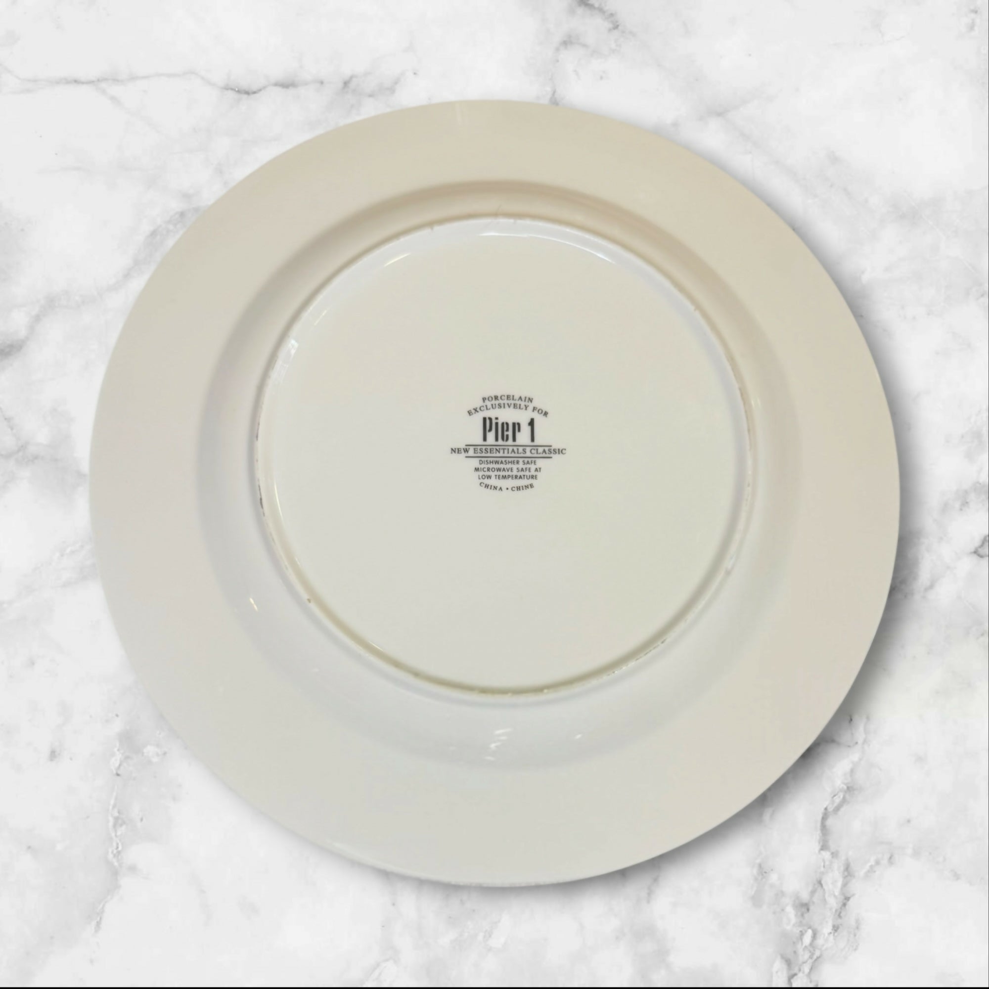Pier 1 New Essentials Classic Dinner Plates | Set of 3 | Great Condition