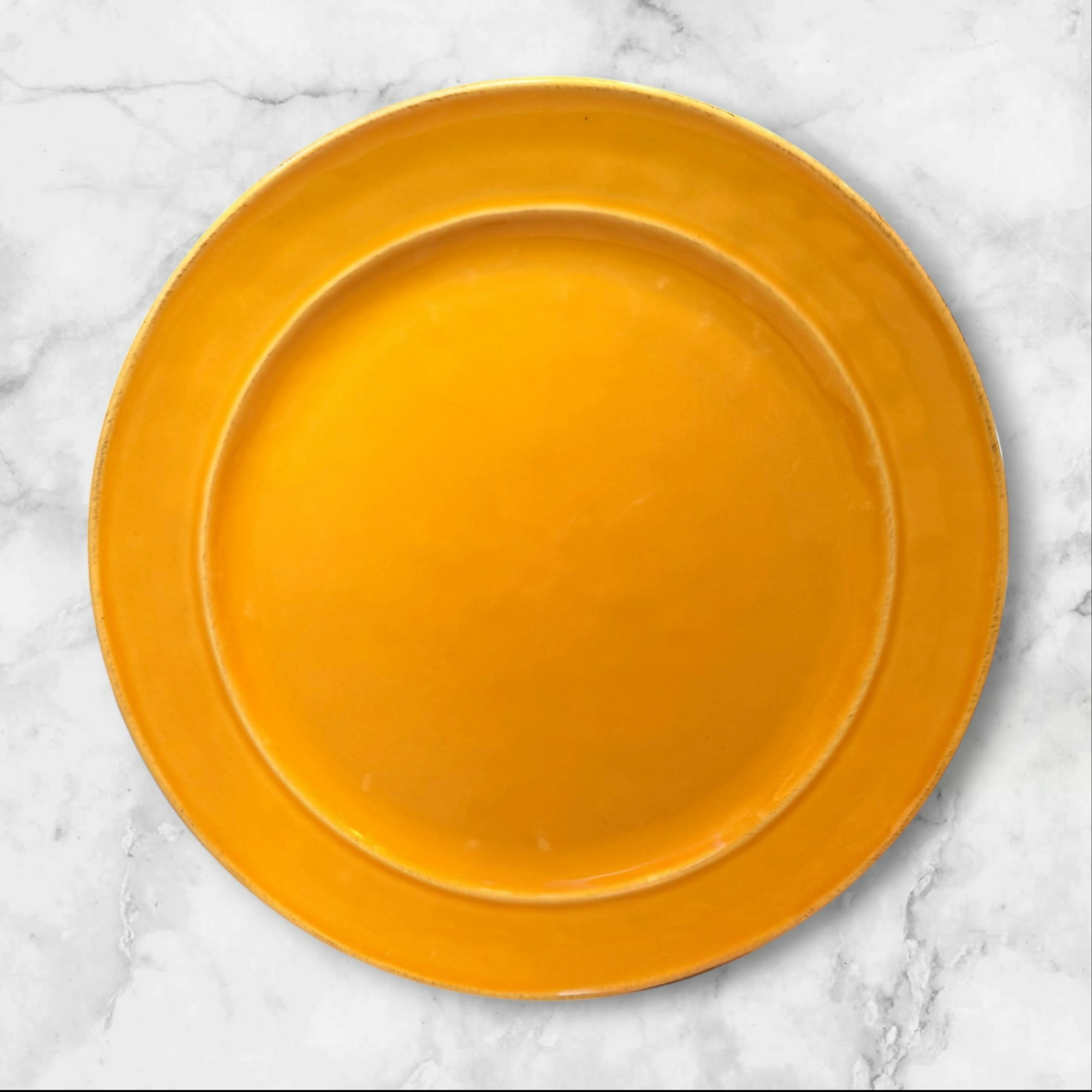 Pottery Barn Cambria Saffron Dinner Plates Set of 3 | Excellent Condition