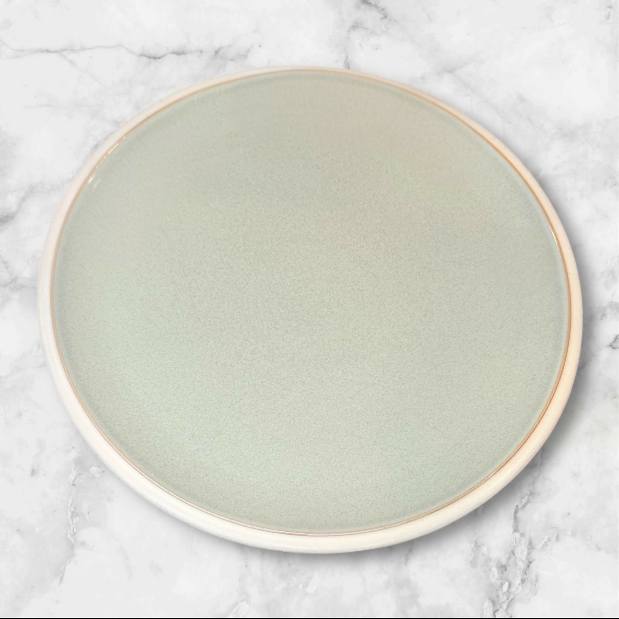 Denby Energy Celadon Dinner Plates Set of 4 | Excellent Cond