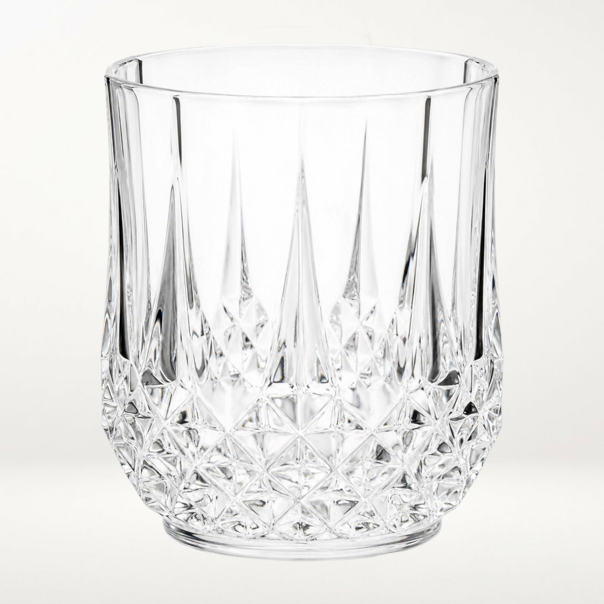 Cristal D’Arques Longchamp Double Old Fashioned Glasses | Set of 4 | Excellent