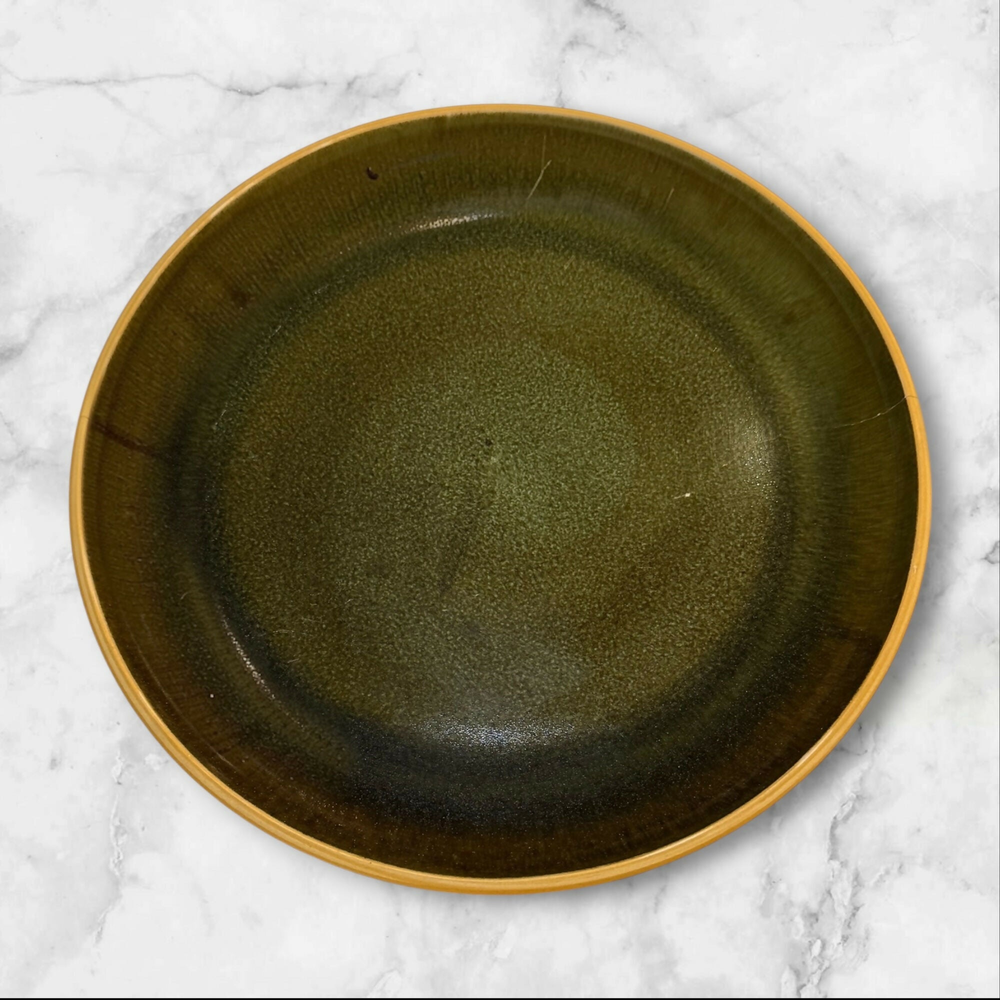 Sango Flair Ebony Dinner Plates Set of 4 | Vintage Stoneware | Good Condition