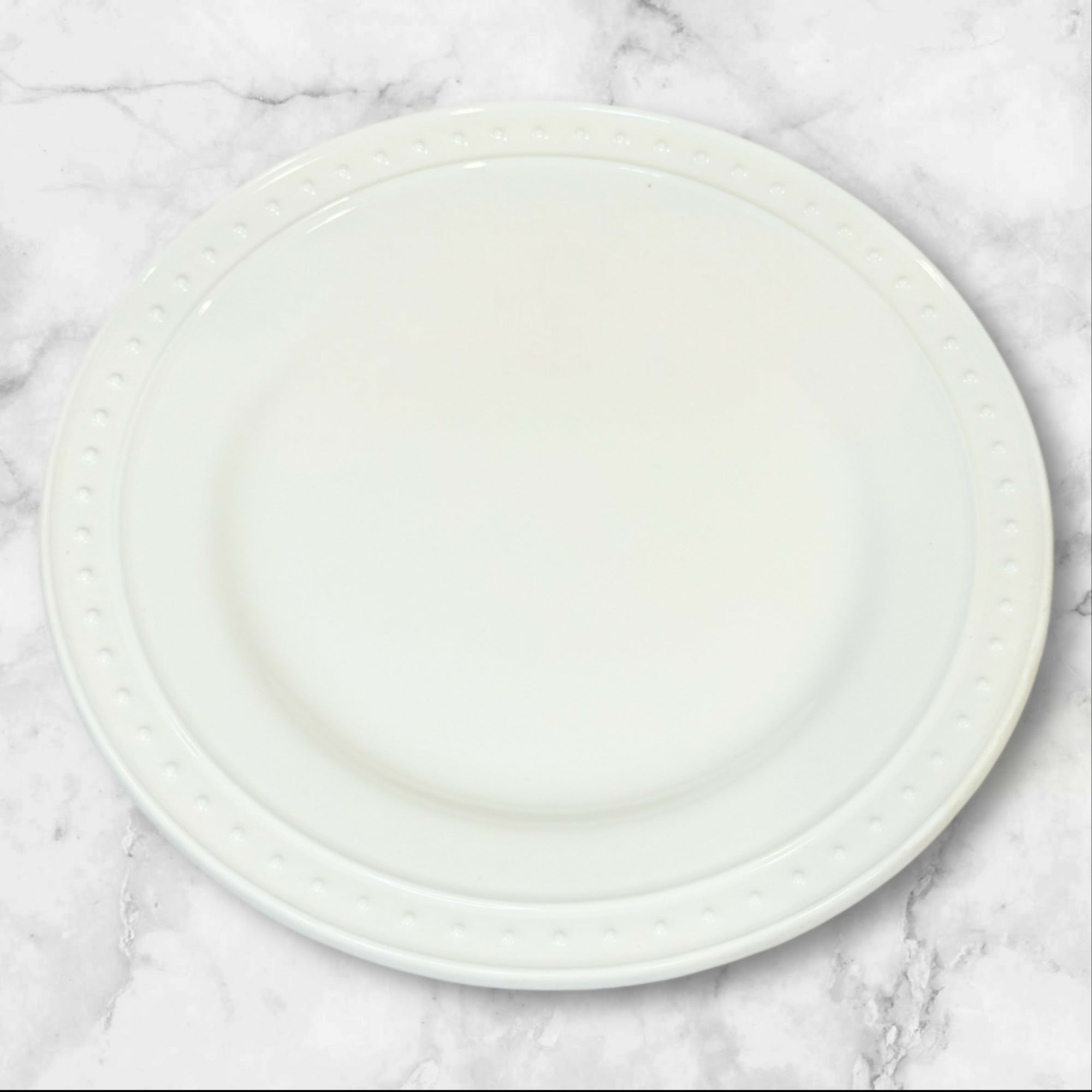 World Market Nantucket Dinner Plates | Set of 5 | Great Condition