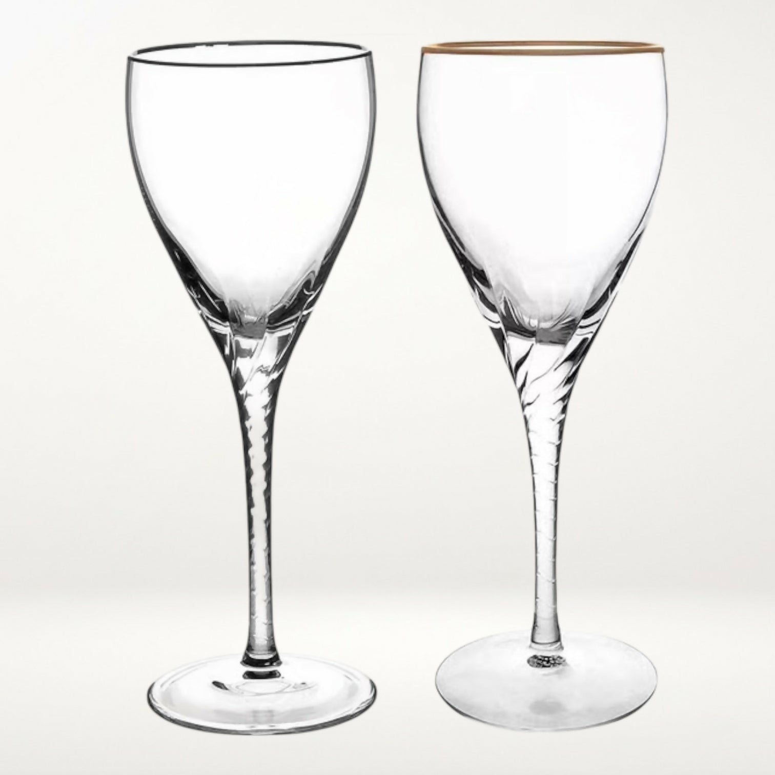 Lenox Encore Gold Wine Glasses | Set of 5 | Gently Used | Excellent Condition