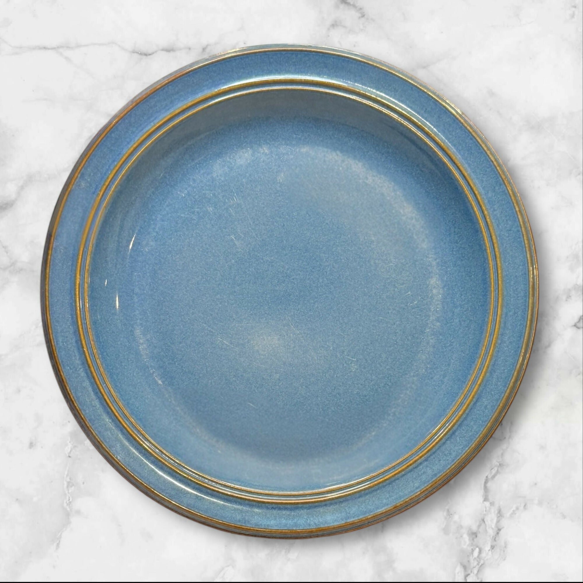 Dansk Sirocco Indigo Blue Salad Plates | Set of 4 | Great Condition