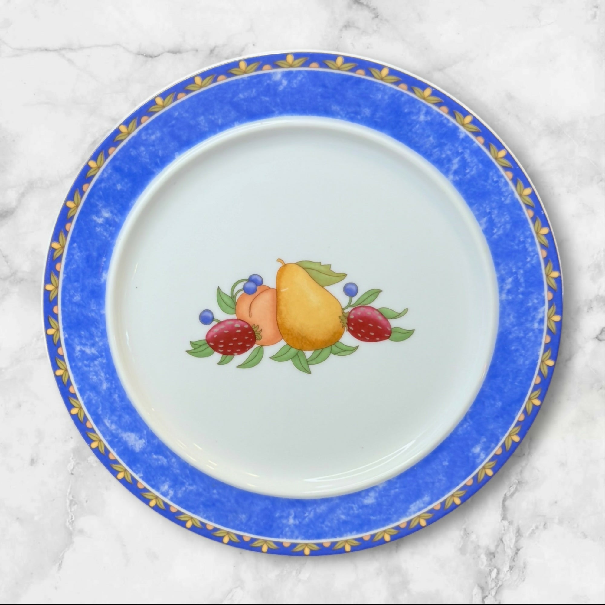 Dansk Fiance Fruits Plates Set of 8 | 4 Salad & 4 Bread Butter | Great Condition