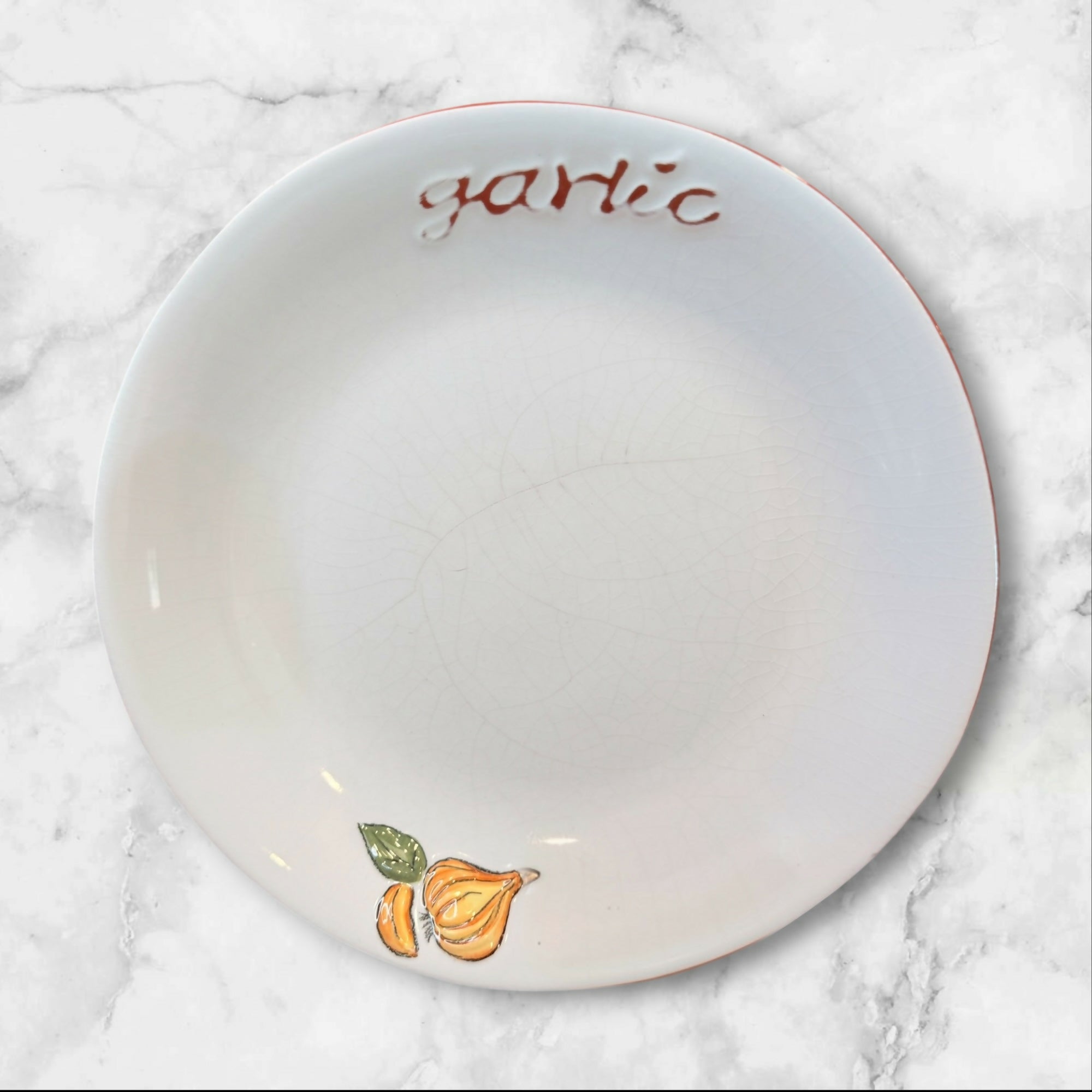 Pottery Barn Café Vegetable Pasta Bowls | Set of 4 | Good Condition