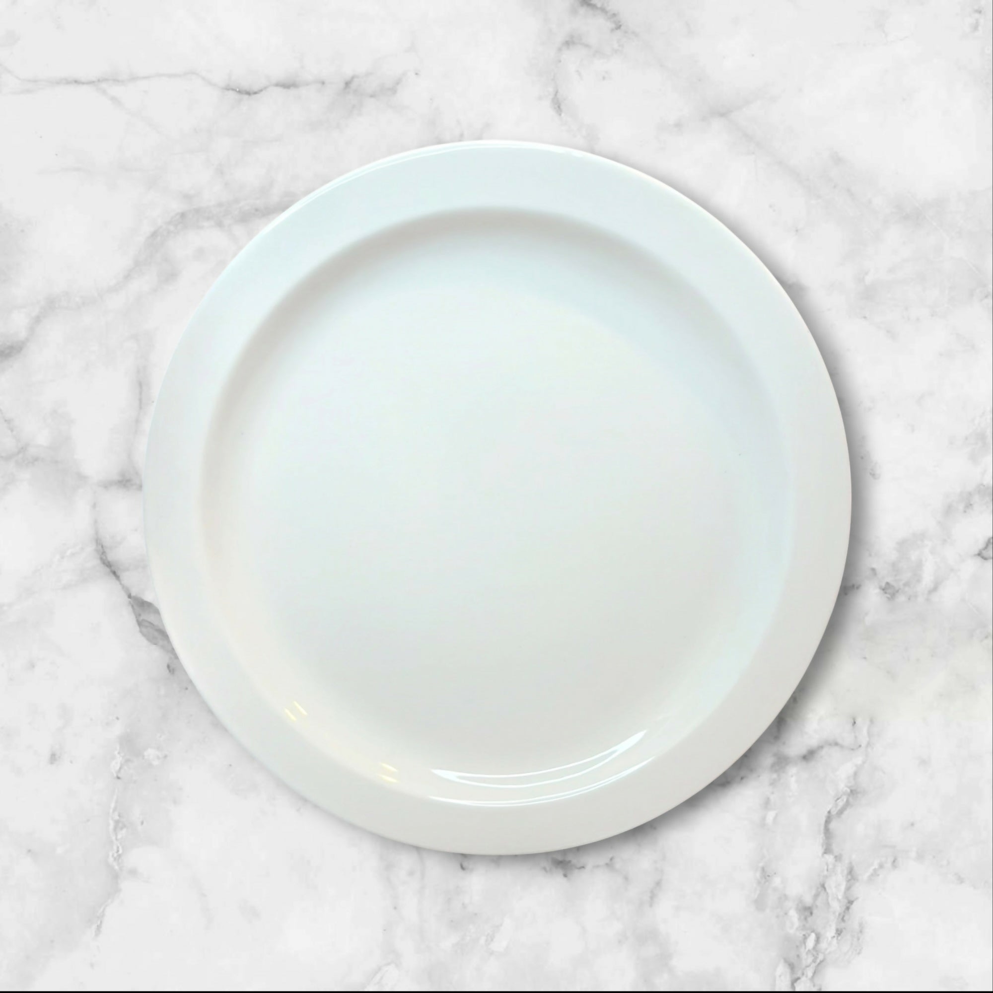 W.R. Midwinter Stonehenge White Dinner Plates | Set of 4 | Excellent Condition