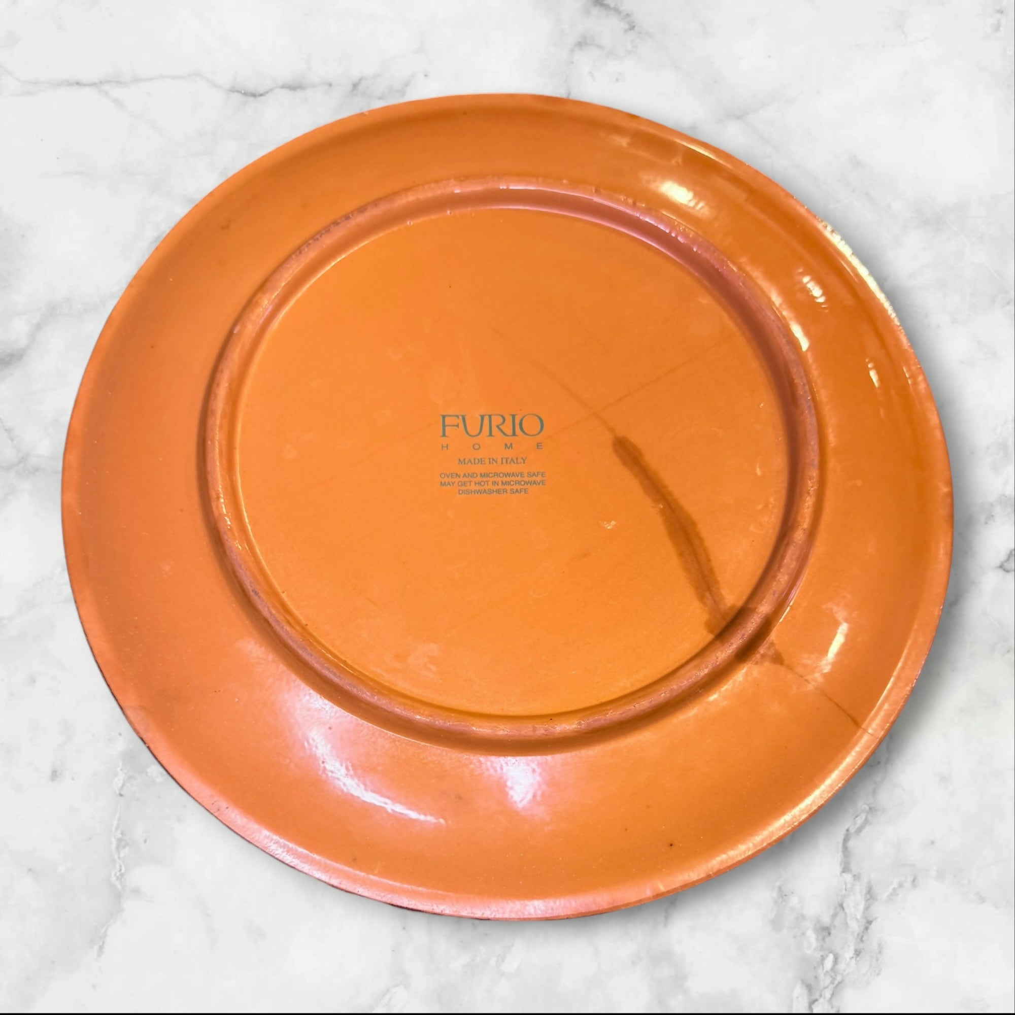 Furio La Spezia Dinner Plates Set of 3 | Blue Italian | Good Condition