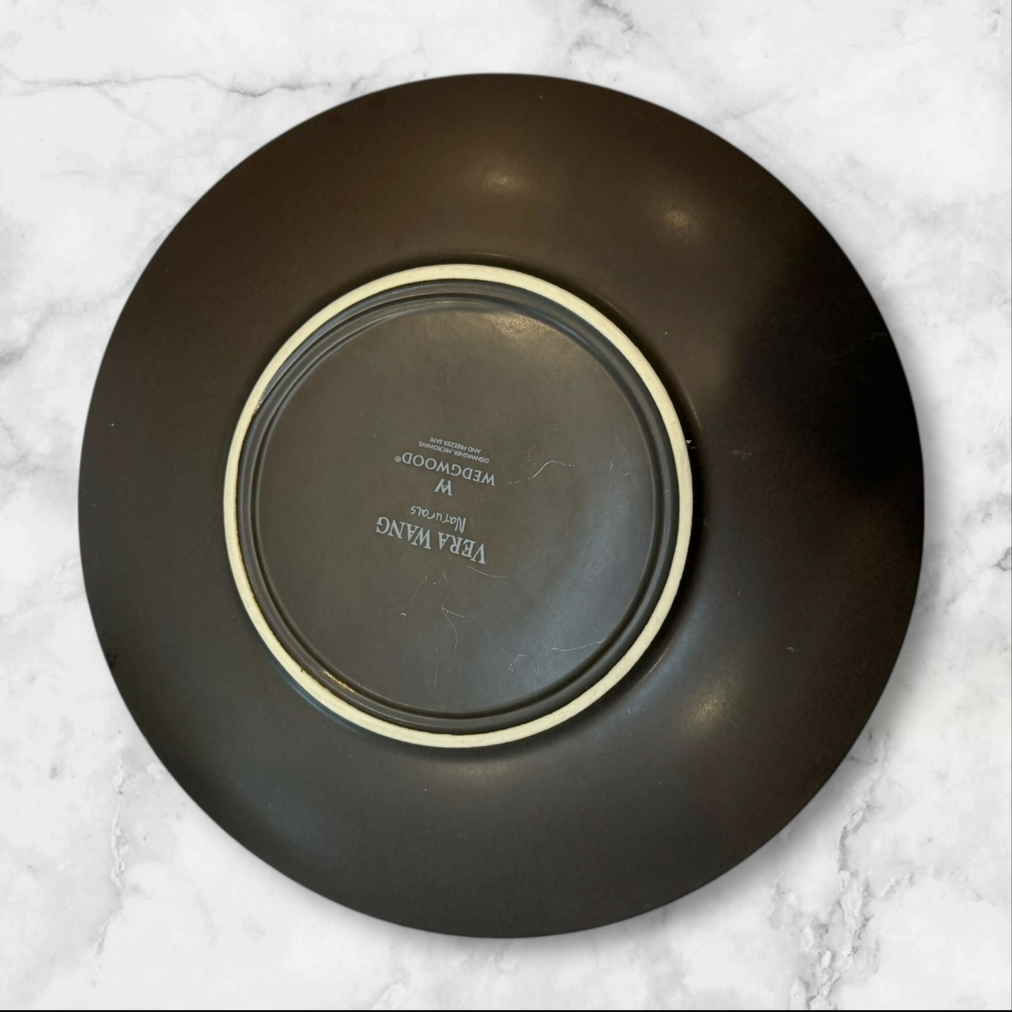 Vera Wang Wedgwood Naturals Fig Dinner Plates | Set of 3 | Good Condition