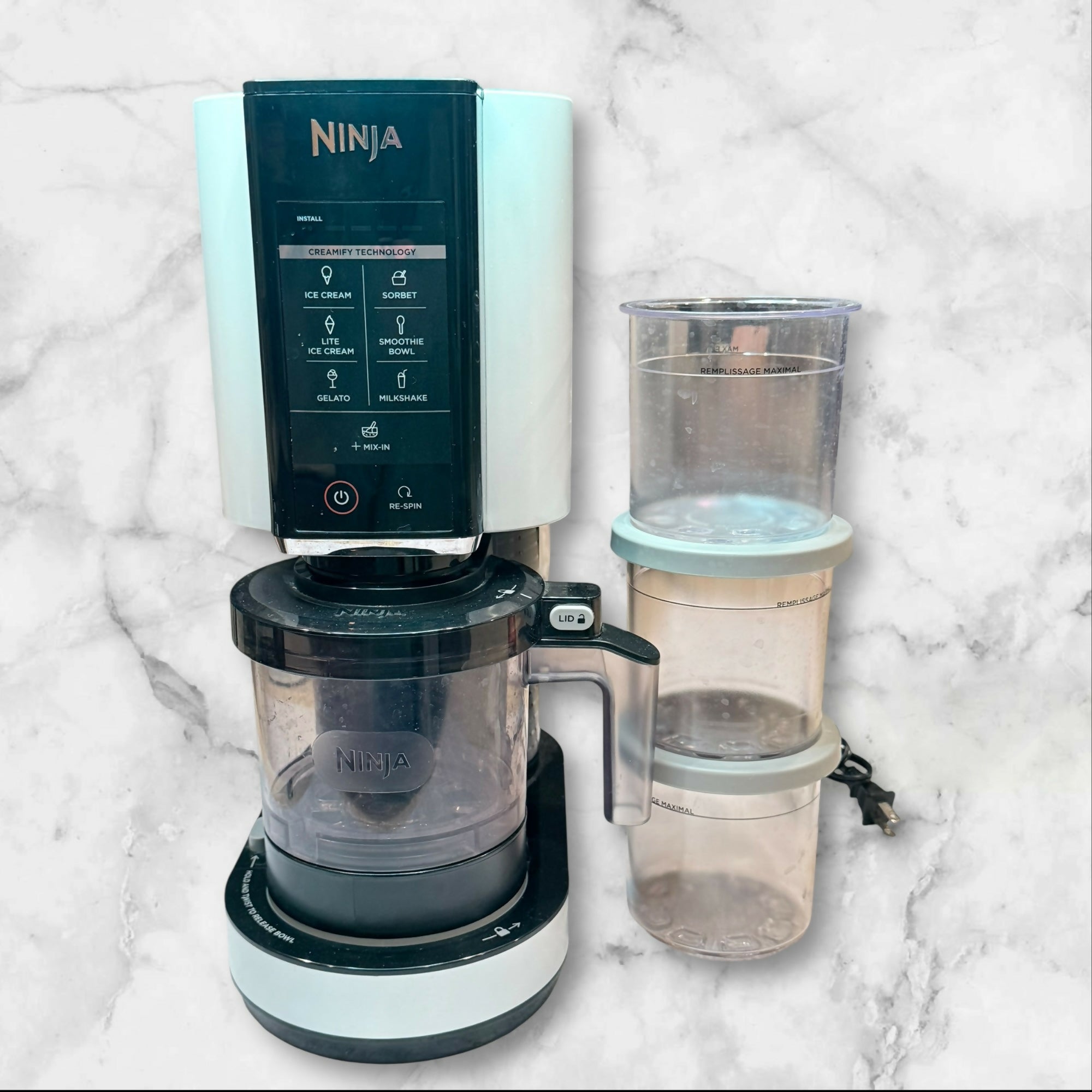 Ninja Creami NC300 Series Ice Cream Maker w/ 3 Containers | Great Condition