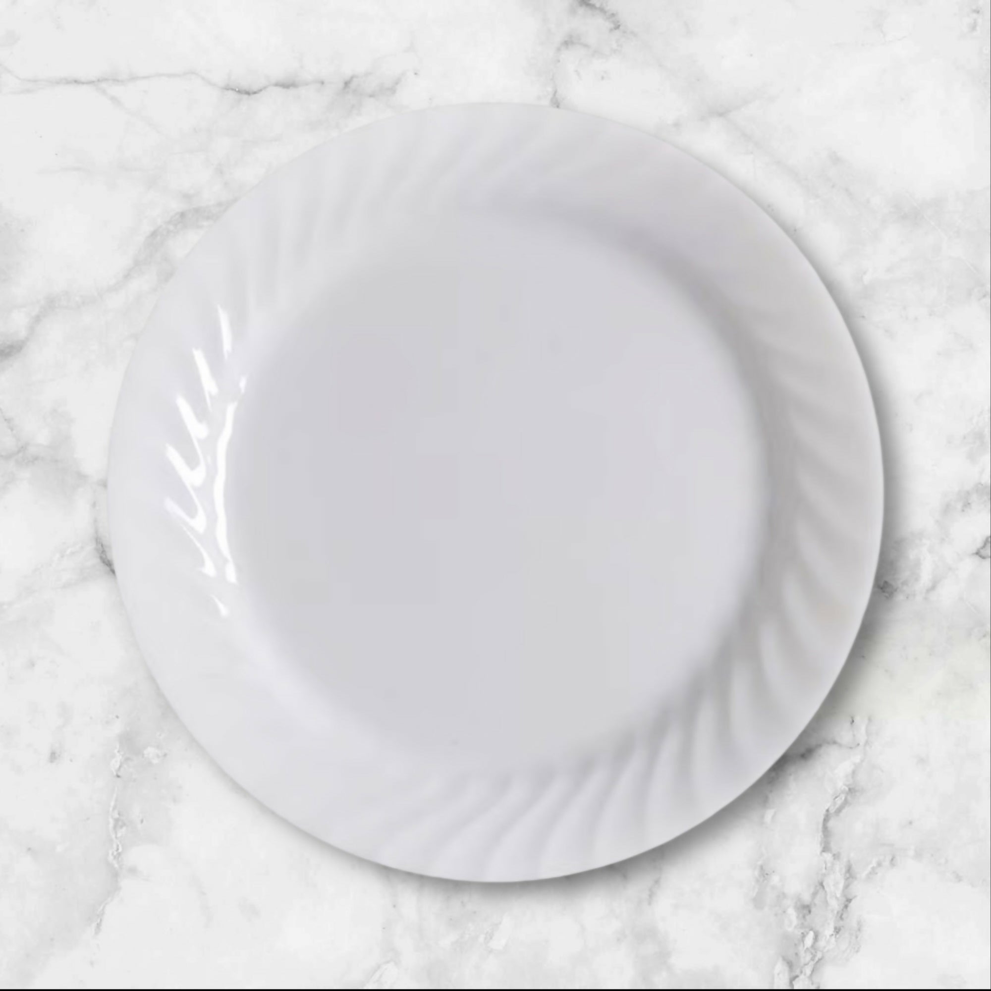 Corelle Enhancements White Dinner Plates | Set of 6 | Great