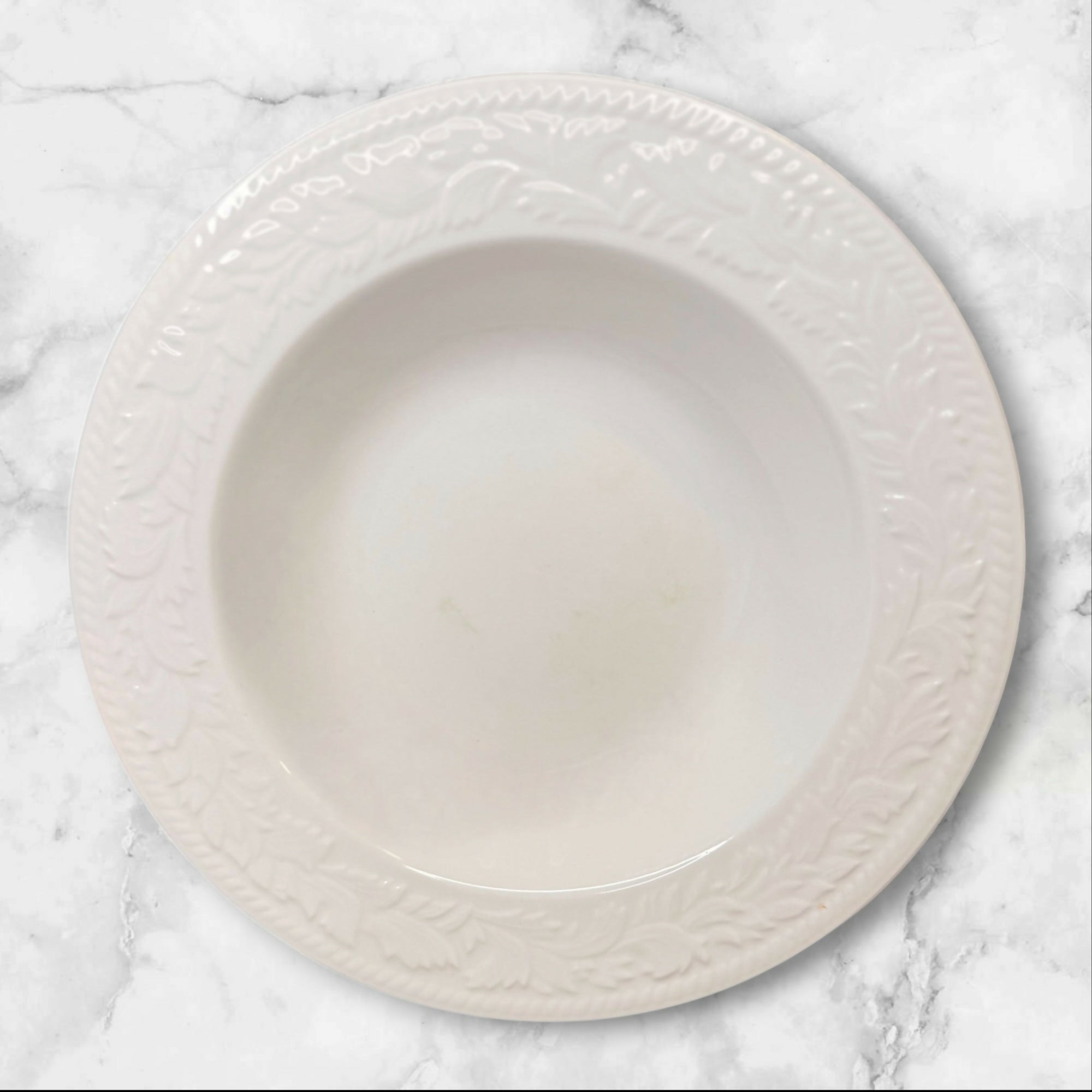 Sango Garland White Rim Soup Bowls | Set of 4 | Great Condition