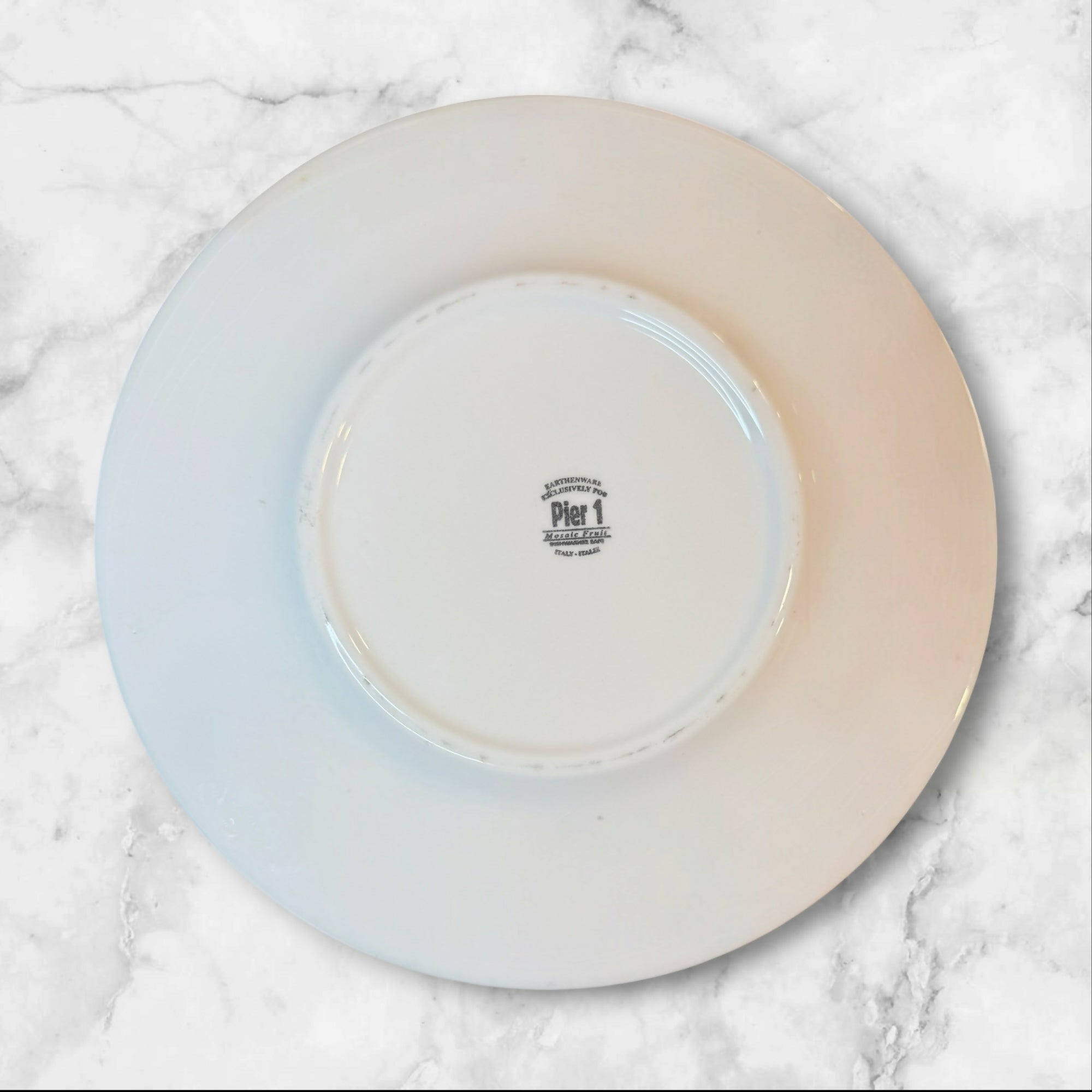 Pier 1 Mosaic Fruit Chop Platters 12.5” | Set of 2 | Good Used