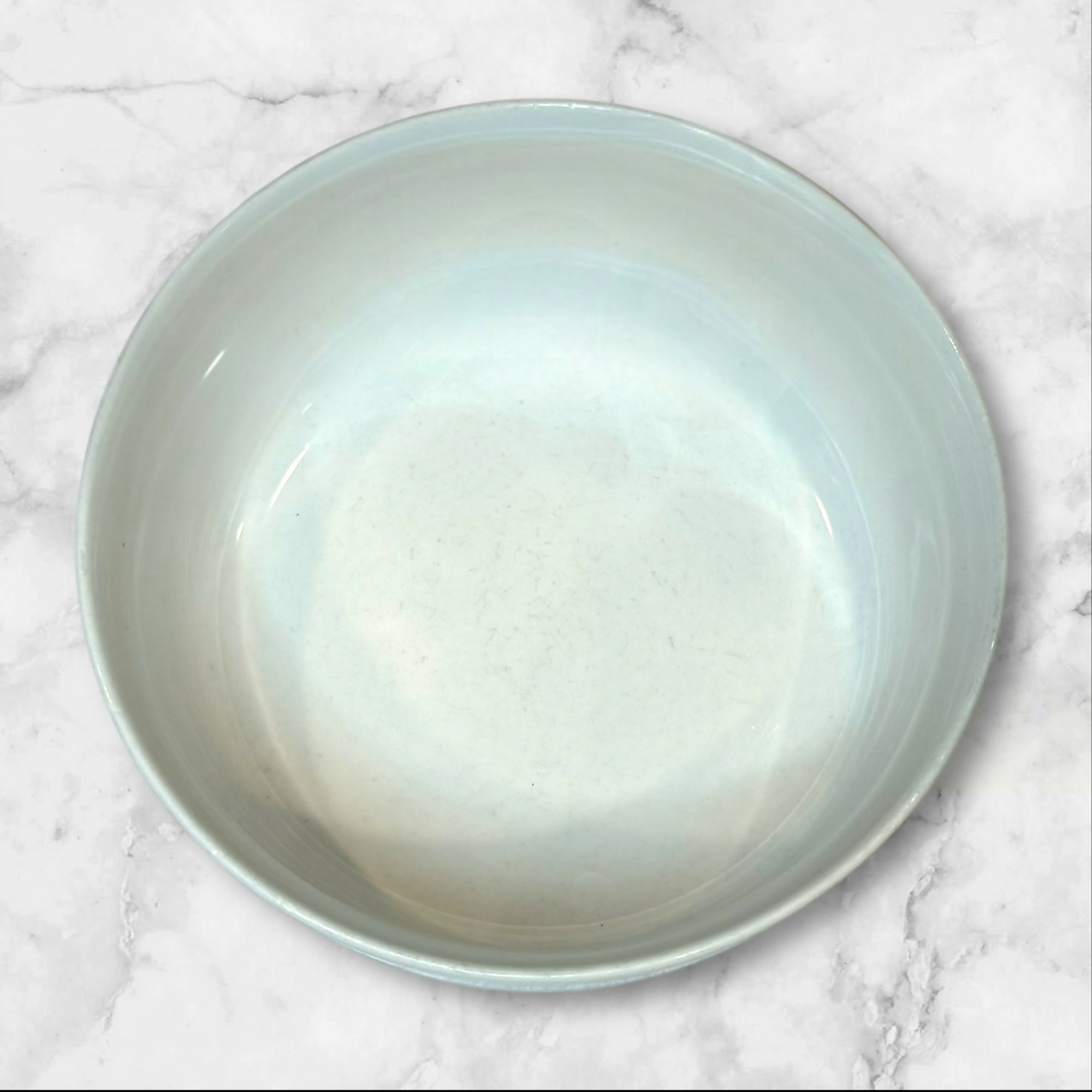 Crate & Barrel Hue White Bowls by Aaron Probyn | Set of 4 | Good Condition