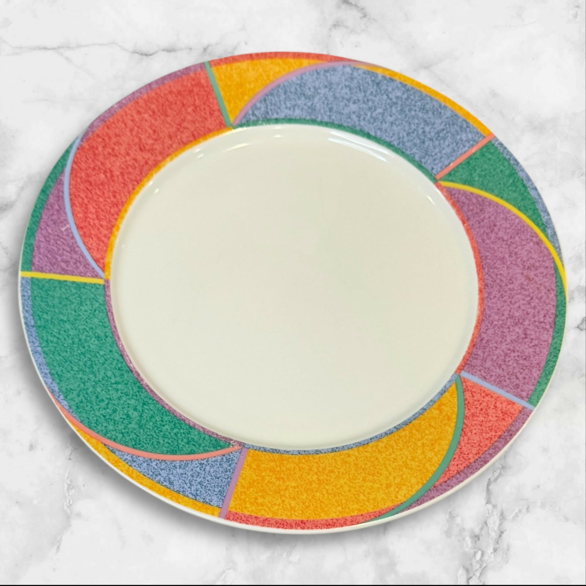 Mikasa Rhythm Dinner Plates | Set of 6 | Excellent Condition