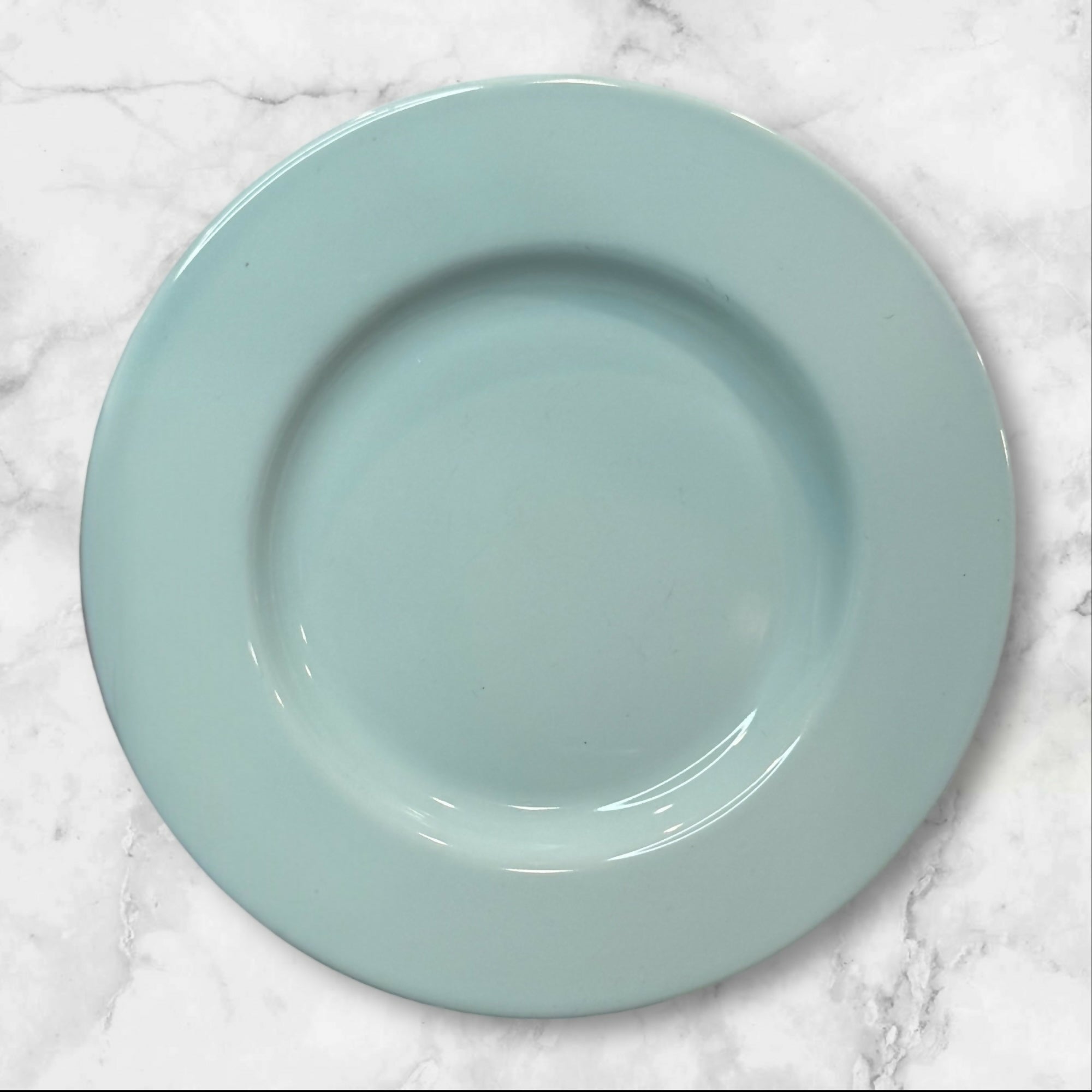 Real Simple Seaglass Blue Salad Plates | Set of 4 | Great Condition