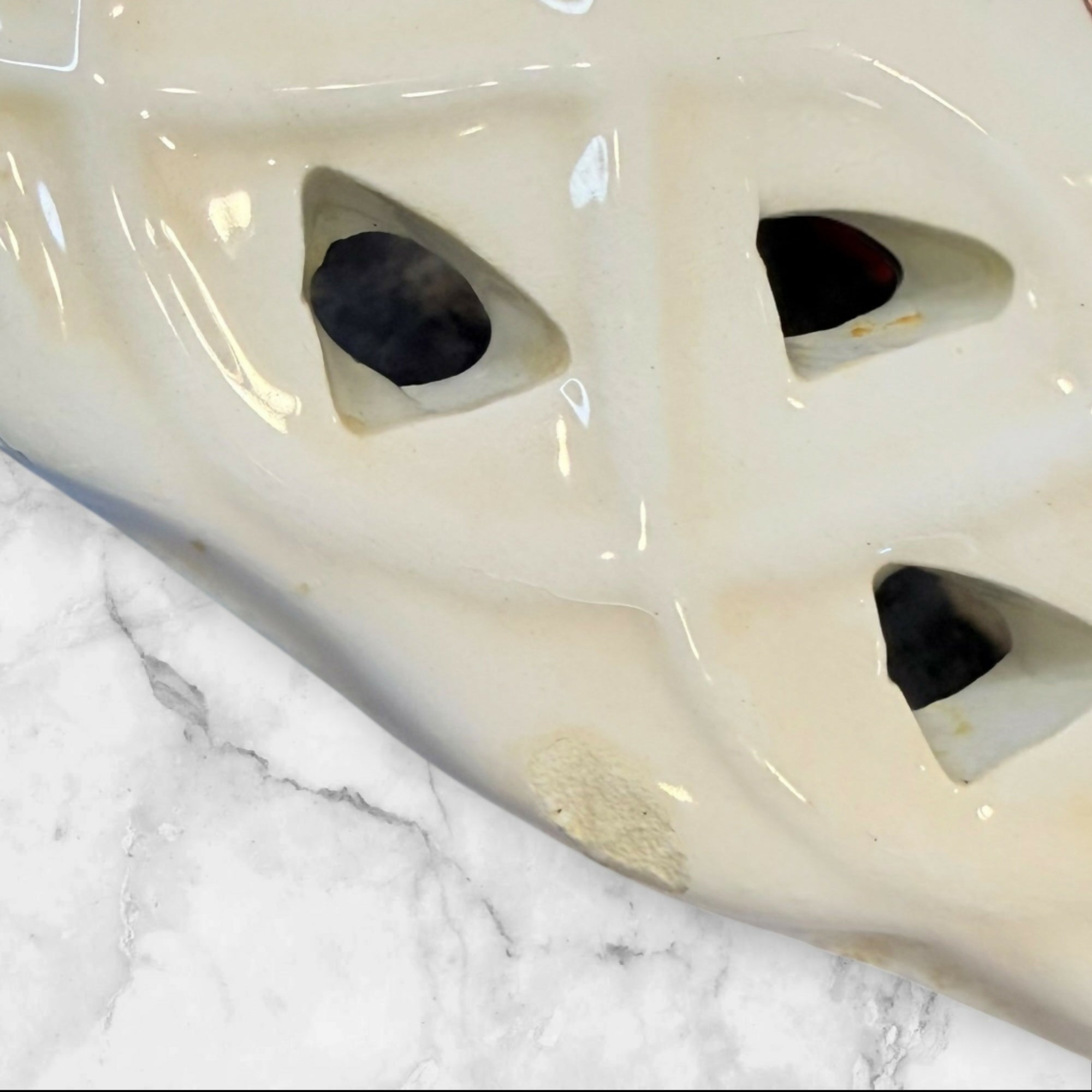 Wine & Cheese Ceramic Dinner Plates | Set of 3 | Gently Used