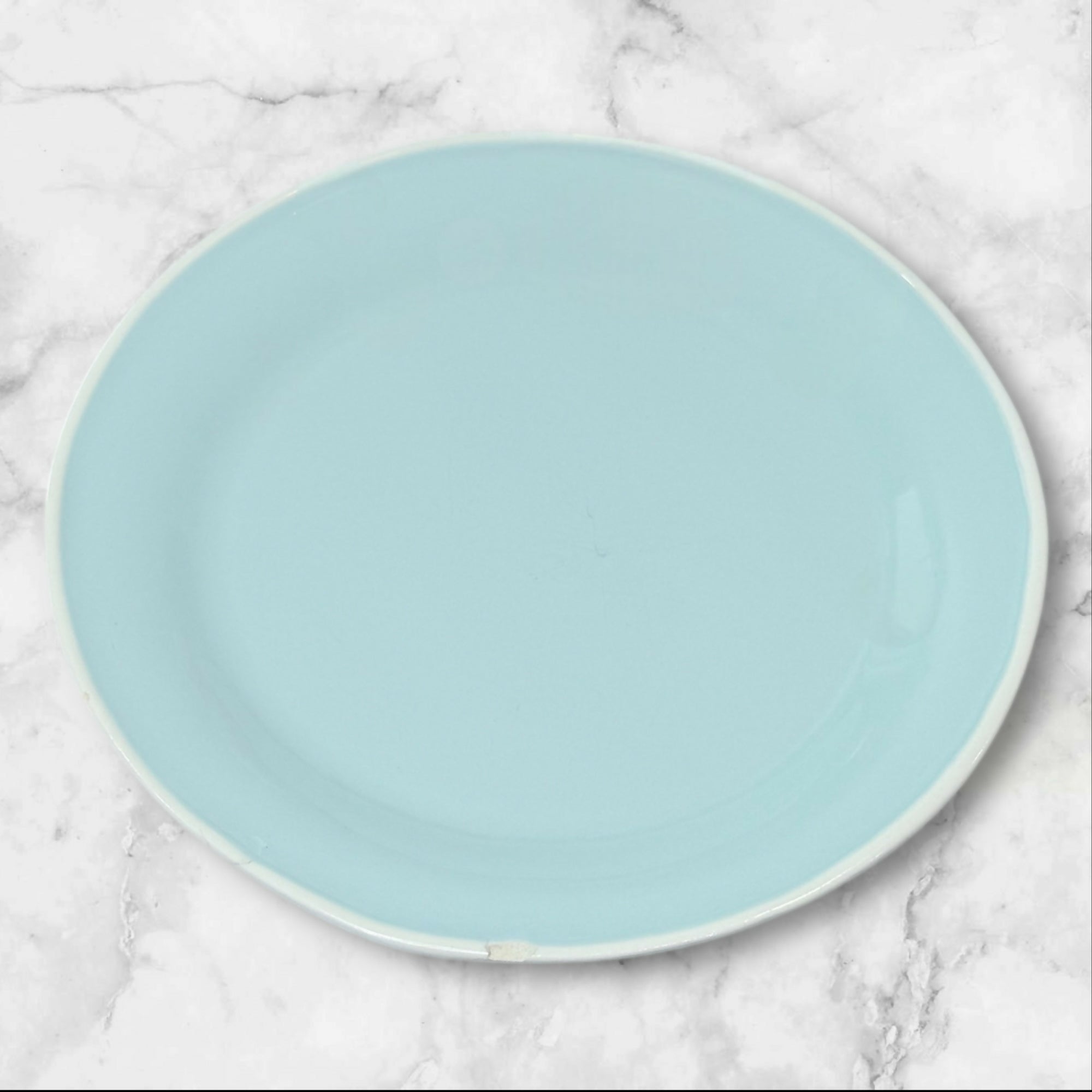 Viva by VIETRI Light Blue Salad Plates Portugal Stoneware | Set of 4 | Good