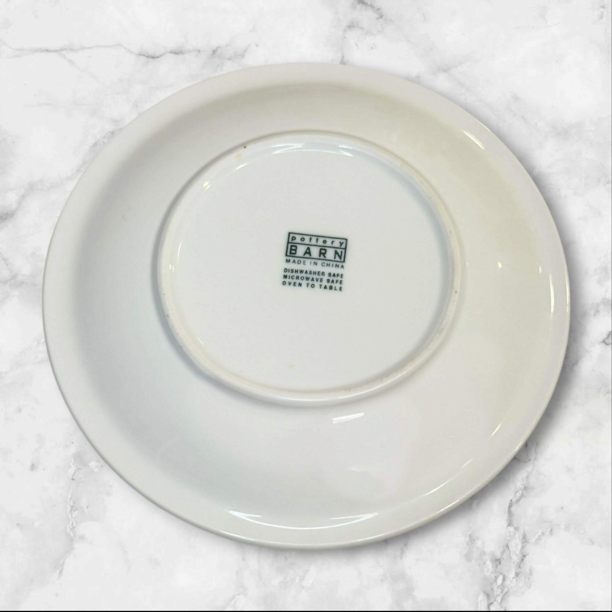 Pottery Barn Du Jour White Salad Plates | Set of 7 | Great Condition