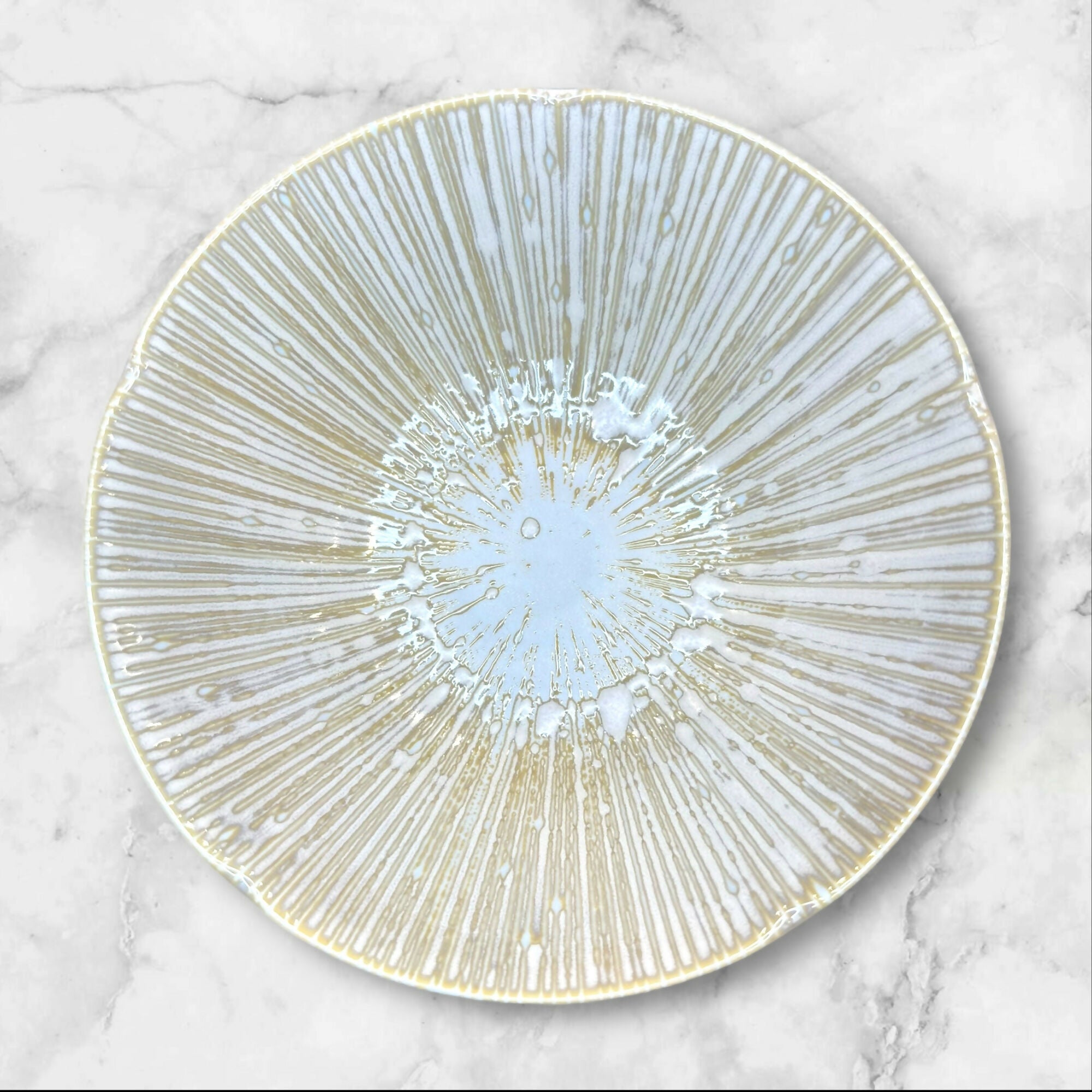 Anthropologie Joyce Bowls | Set of 3 | Wax-Resist Glaze | Excellent Condition