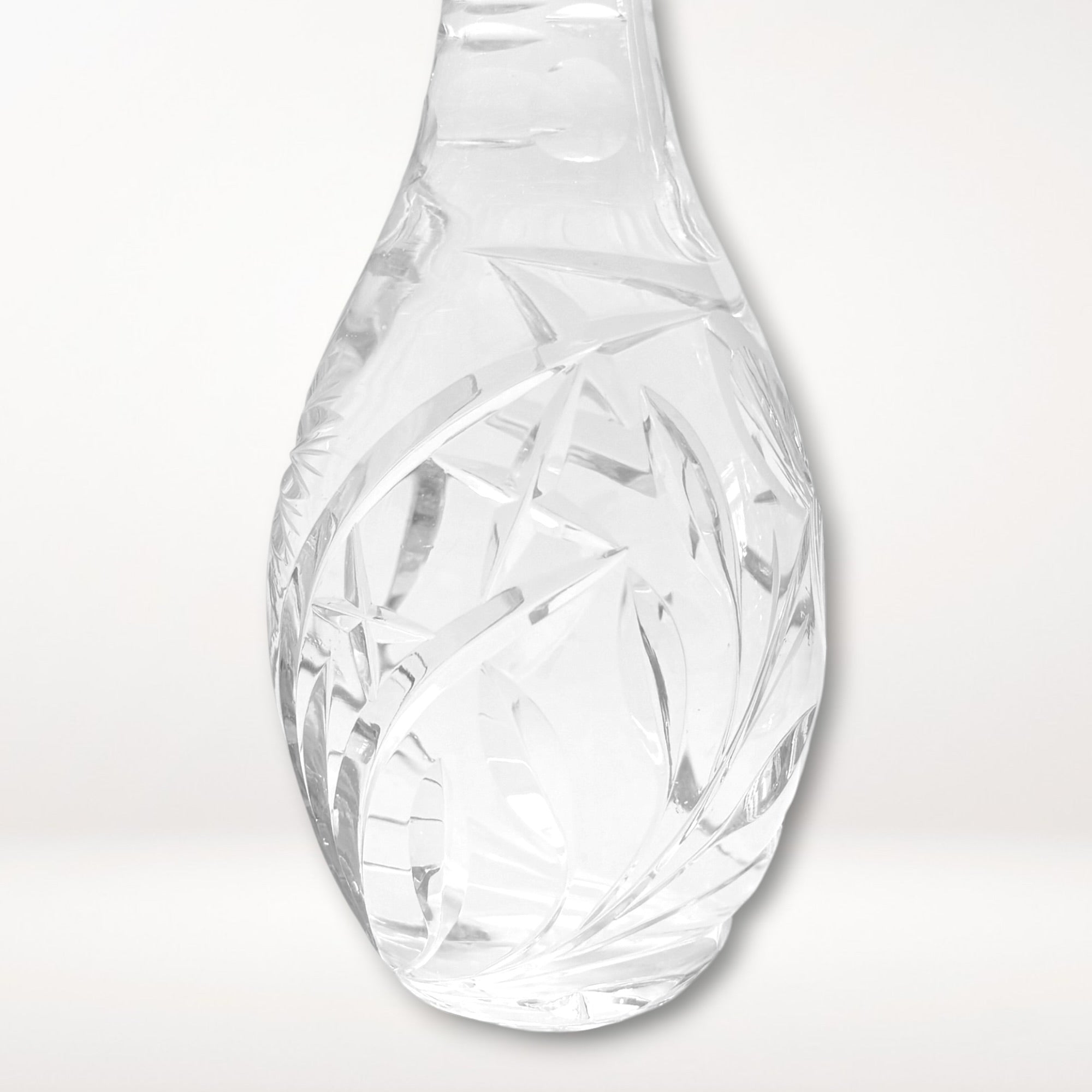 Vintage Cut Crystal Decanter w/ Stopper | Elegant Barware | Great Condition
