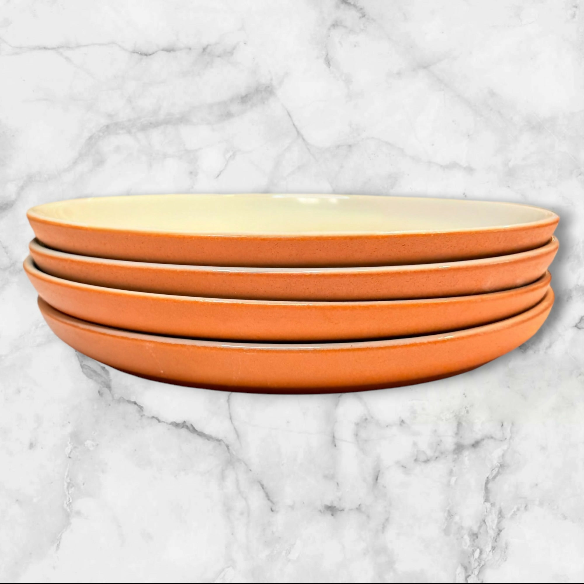 West Elm West Elm Terracotta Kaloh Dinner Plates | Set of 4 | GUC