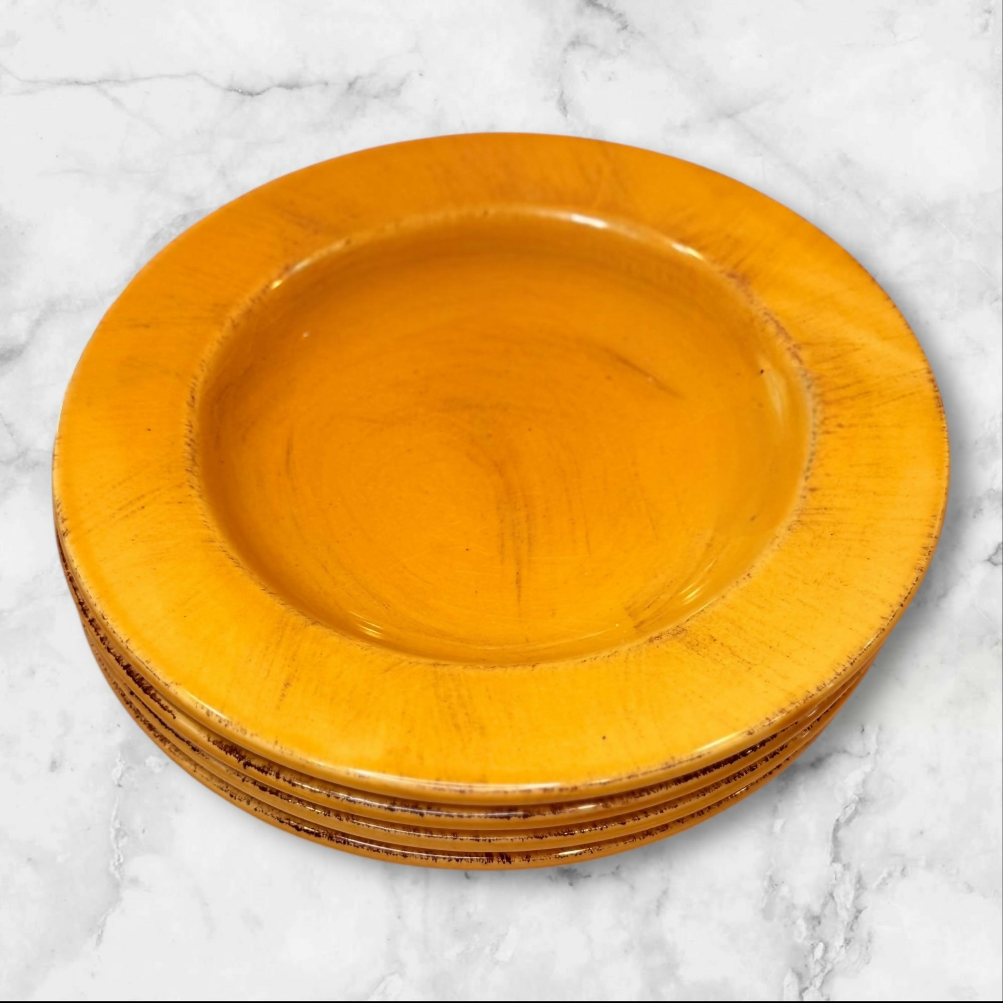 Pier 1 Toscana Gold Soup Pasta Bowls | Set of 4 | Great Condition