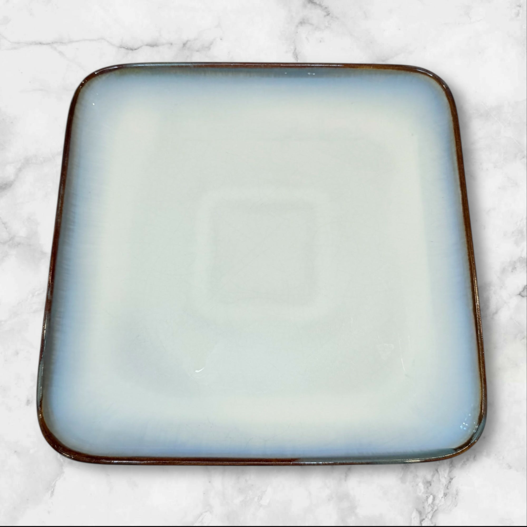 Sango Concepts Avocado Square Plates Dinner & Salad Set of 6 | Great