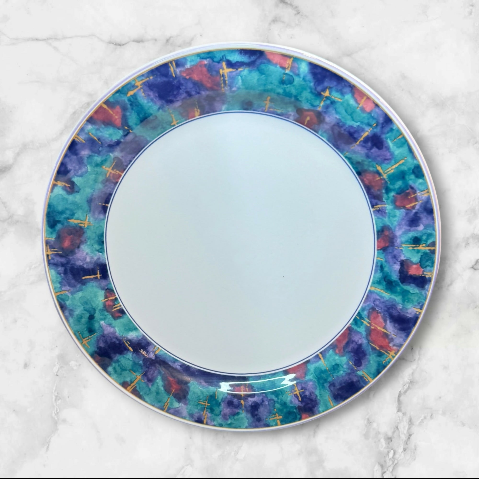 Sango Jewel Deborah Mallow Dinner Plates Set of 3 Gently Used Korea