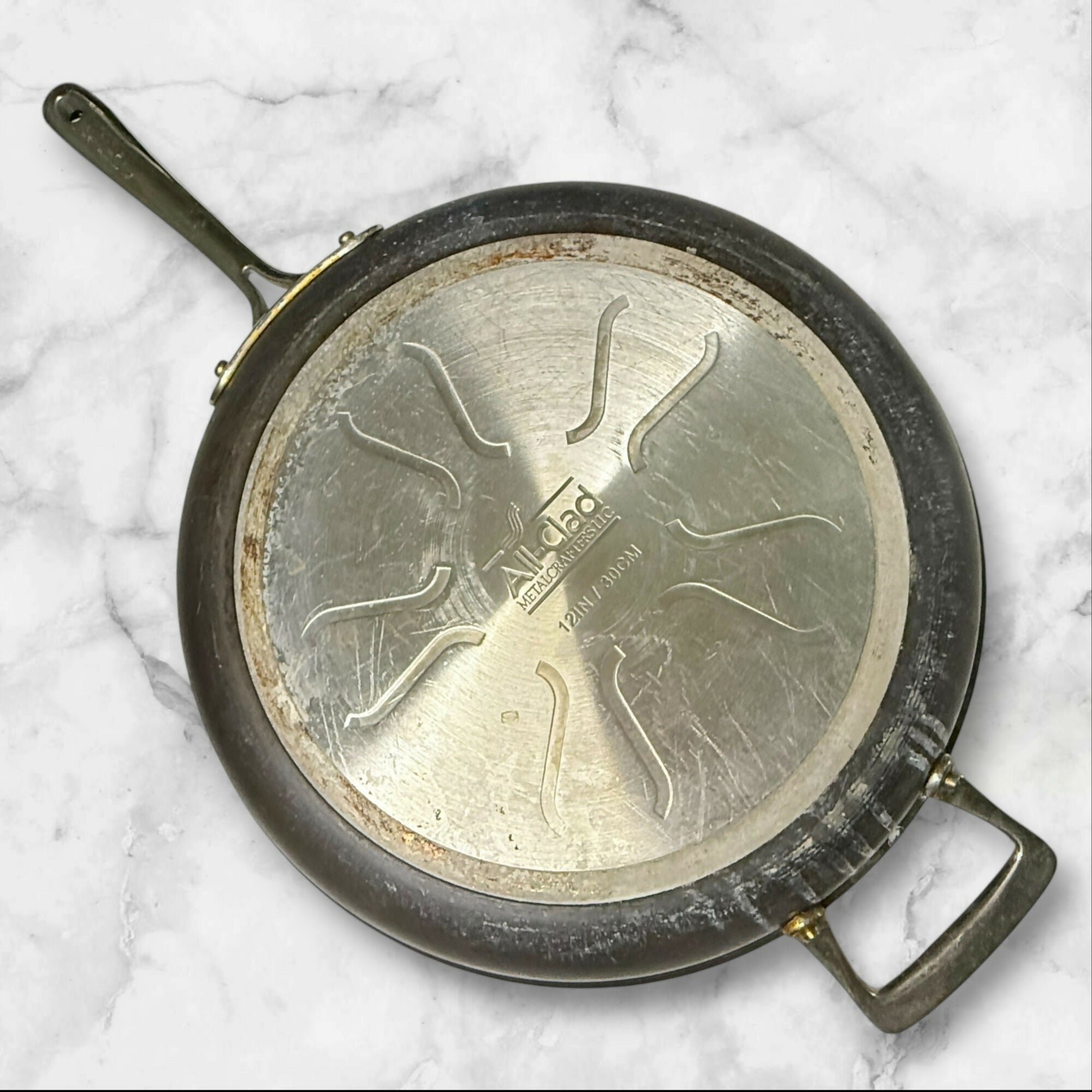 All-Clad Metalcrafters 12-Inch Fry Pan Skillet | Made in USA | Good Condition