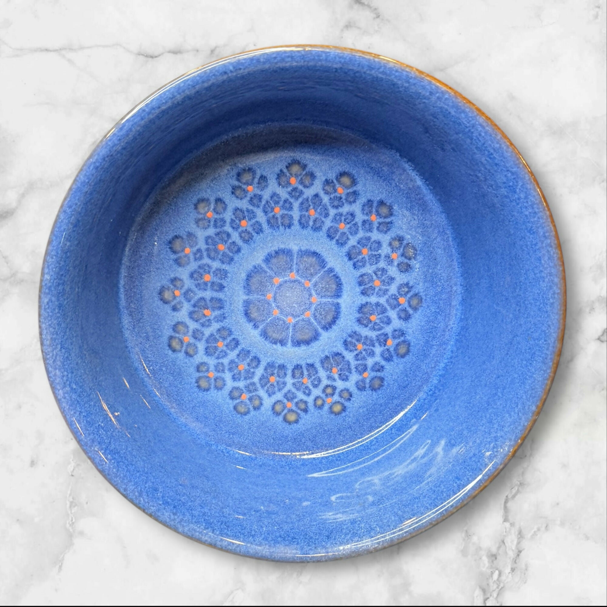 Denby Langley Midnight Souffle Dish | 8 Inch | Excellent Condition