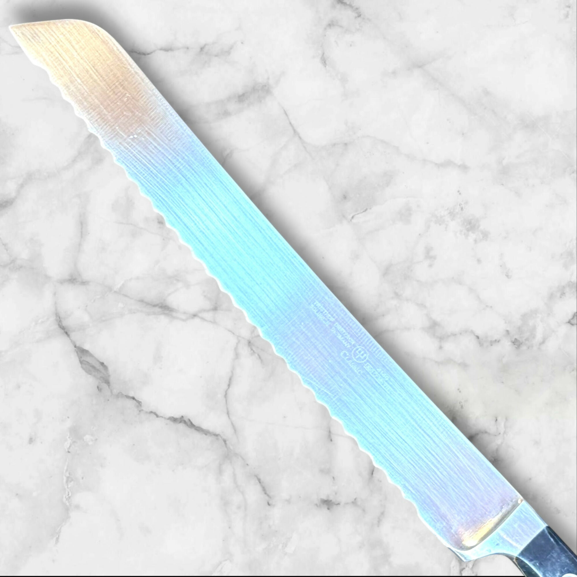 Wüsthof Classic Dreizack Bread Knife | 8” Serrated Blade | 4149 Germany | Great