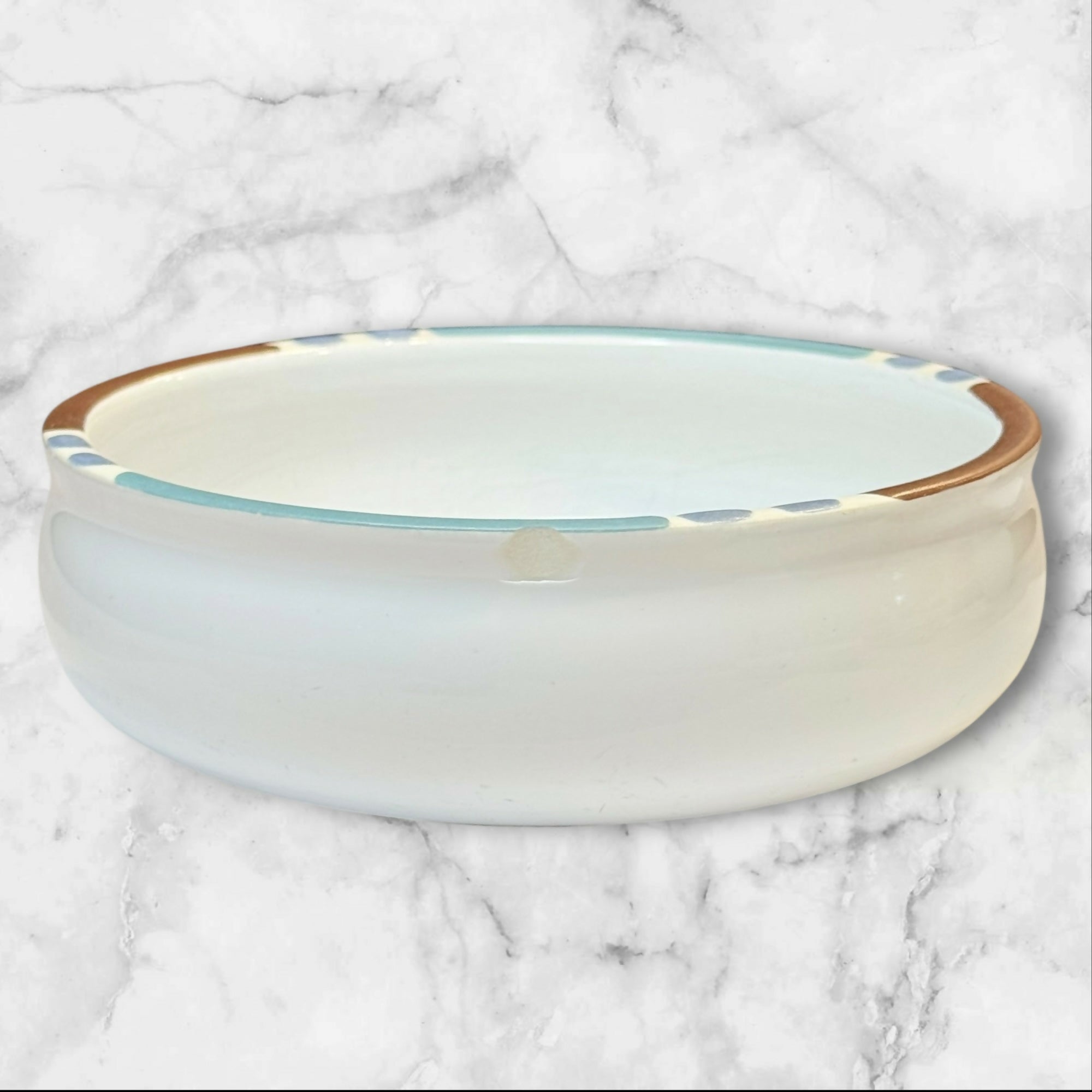 Dansk Mesa White Sand Coupe Soup Bowls Set of 4 | Mixed Origins | Used