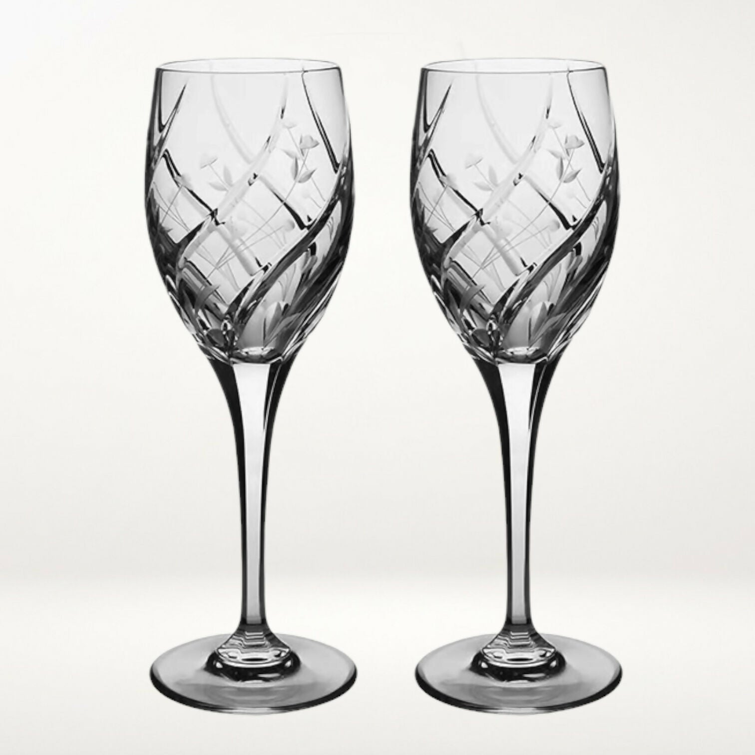 Mikasa English Garden Water Goblets | Set of 2 | Excellent Condition