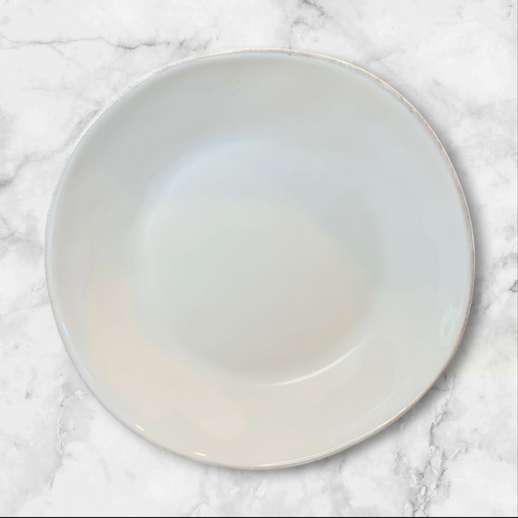Crate & Barrel Marin White Pasta Bowls | Set of 3 | Excellent Condition