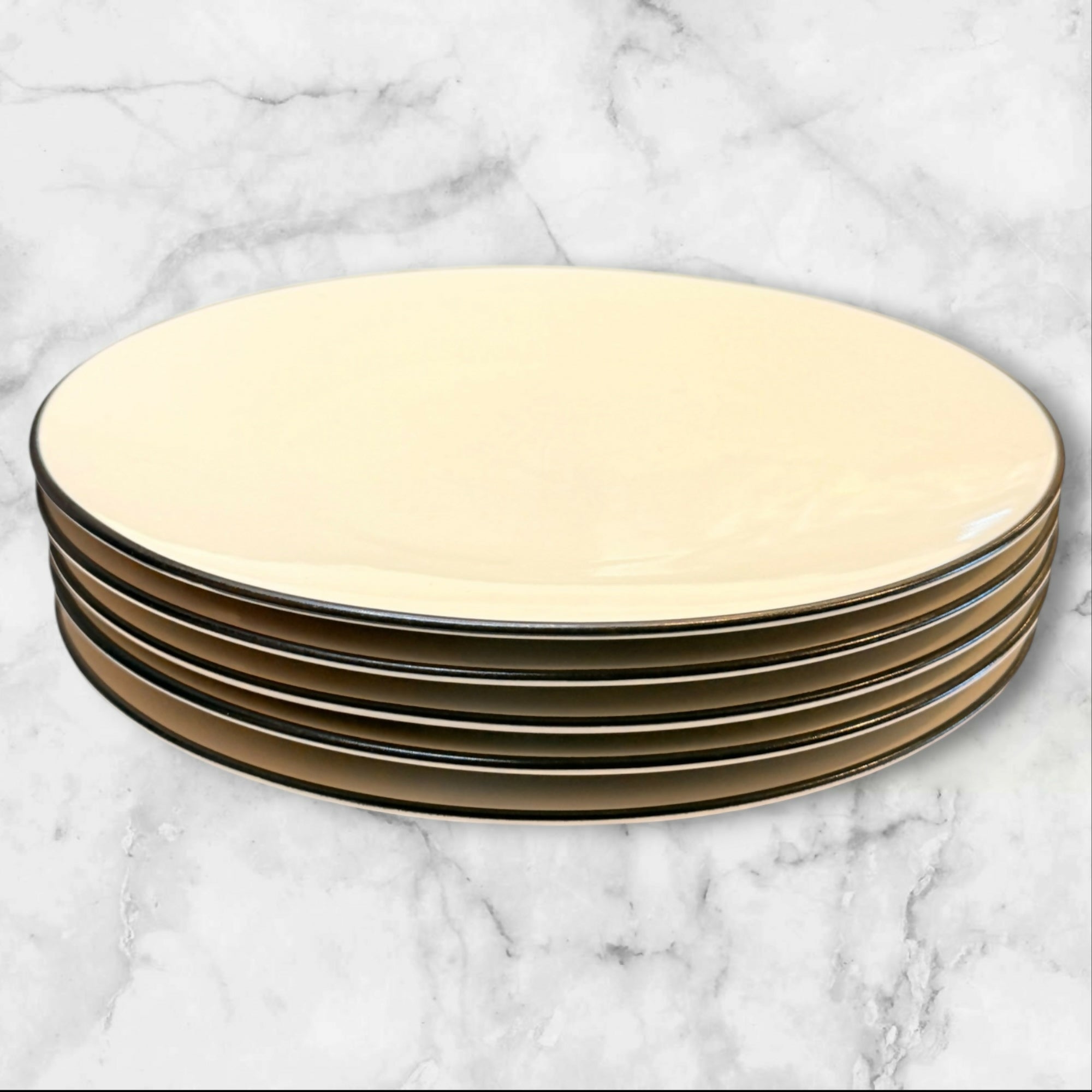 Crate & Barrel Kita Dinner Plates Japan | Set of 5 | Great Condition