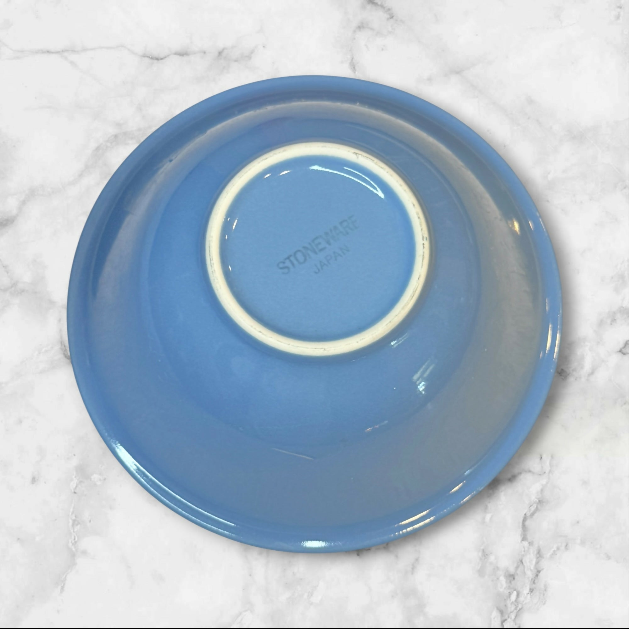 Baker Hart & Stuart Blue Stoneware Bowls | Set of 4 | Japan | Excellent Condition