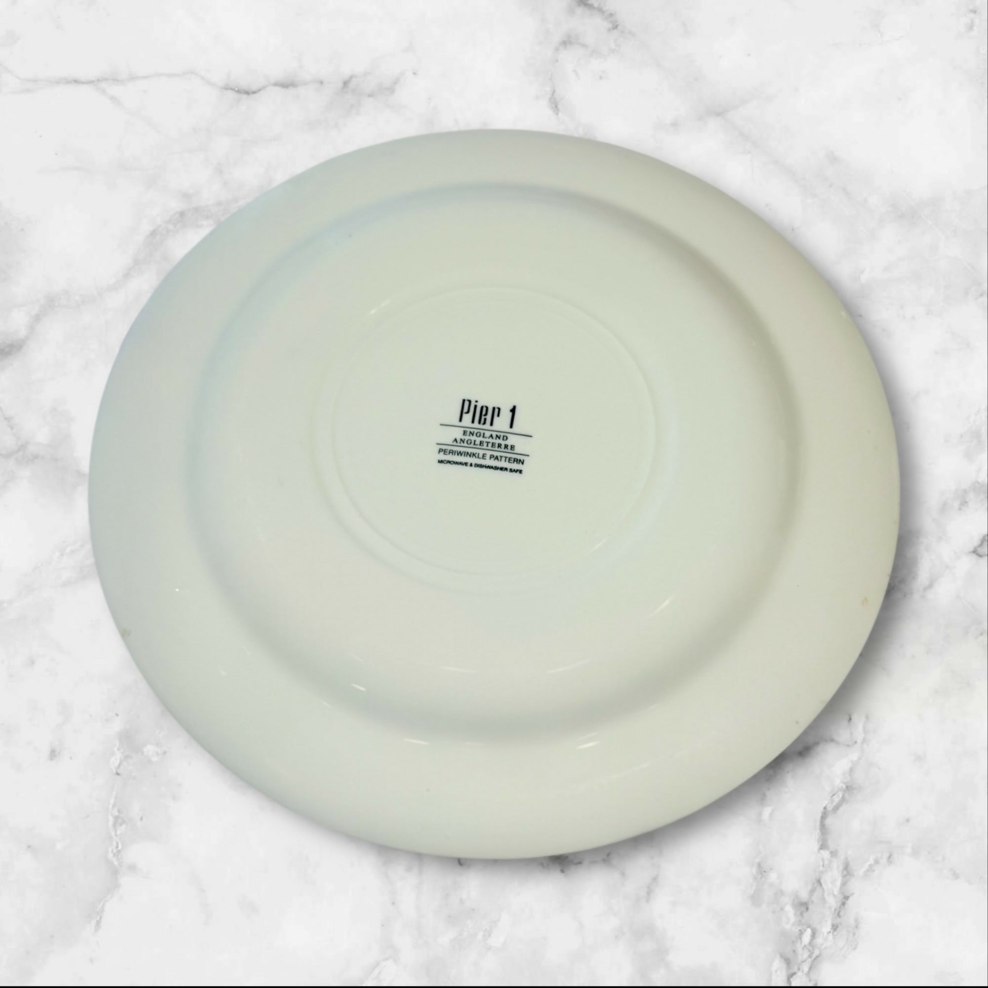 Pier 1 Periwinkle Dinner Plates 10.25” England | Set of 4 | EUC