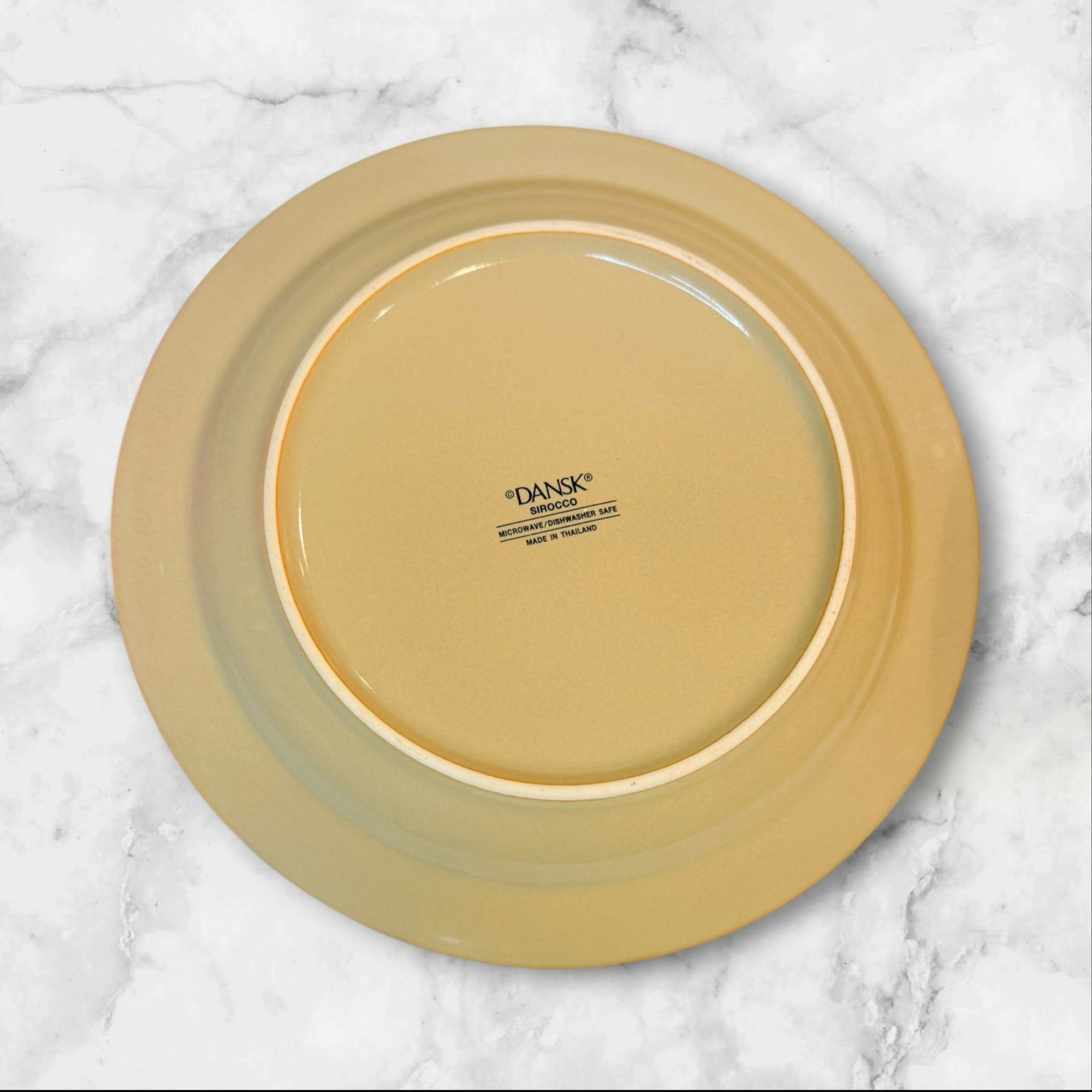 Dansk Sirocco Khaki Salad Plates Set of 6 Excellent Condition