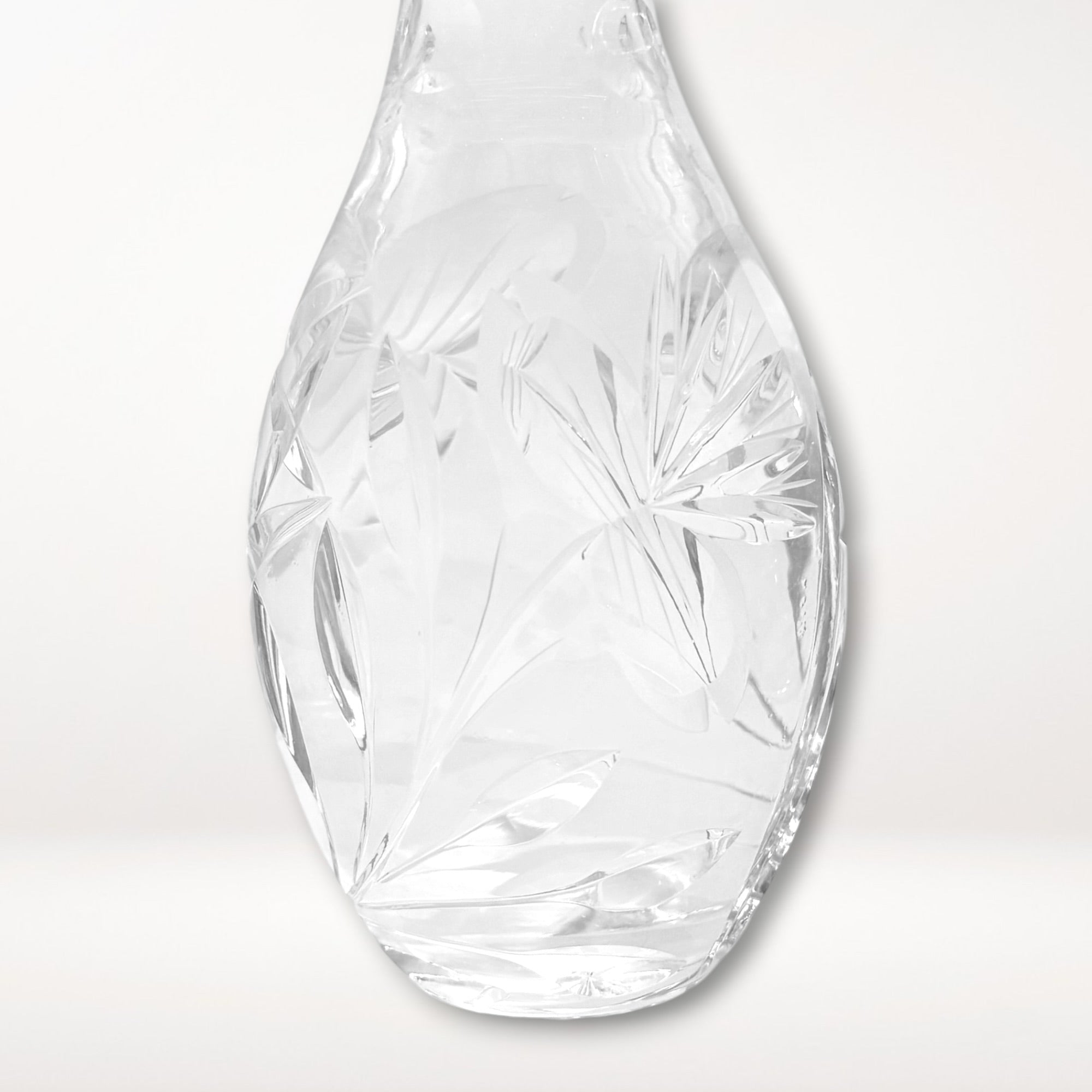 Vintage Cut Crystal Decanter w/ Stopper | Elegant Barware | Great Condition