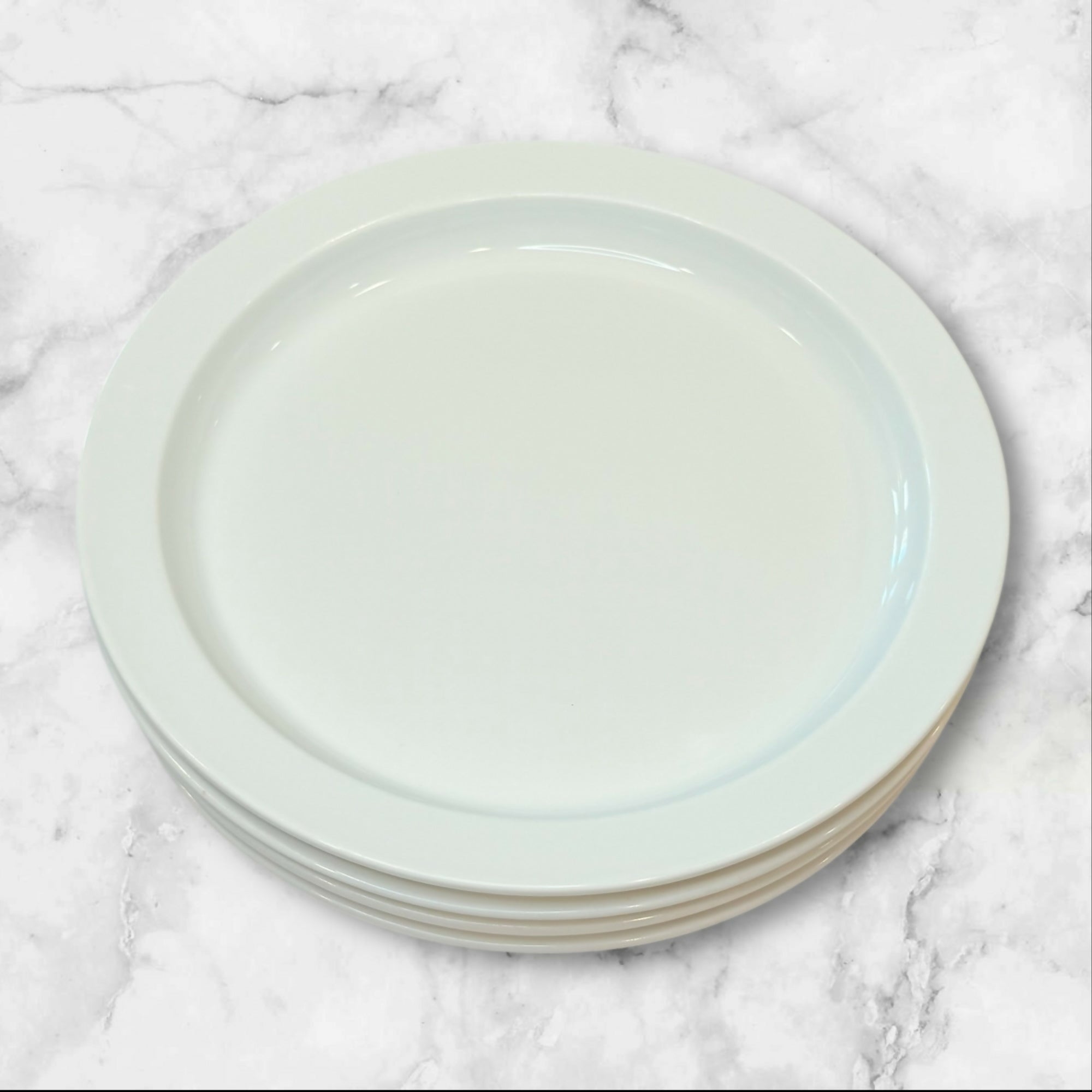 Dansk White Dinner Plates | Set of 7 | Great Condition