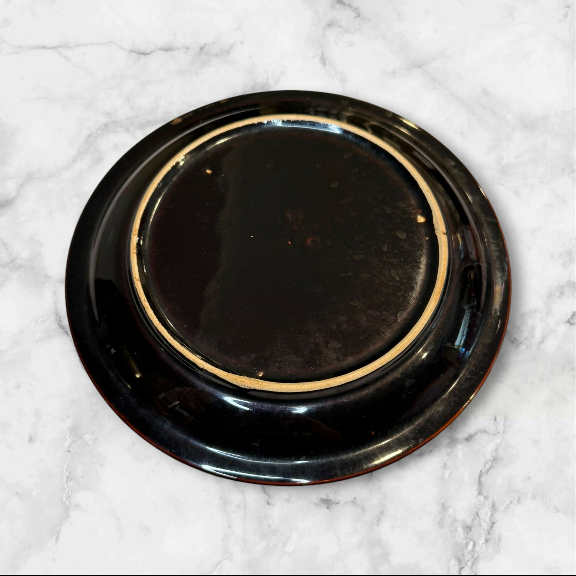 Pfaltzgraff Gourmet Brown Dinner Plates Set of 5 | Vintage Drip Glaze