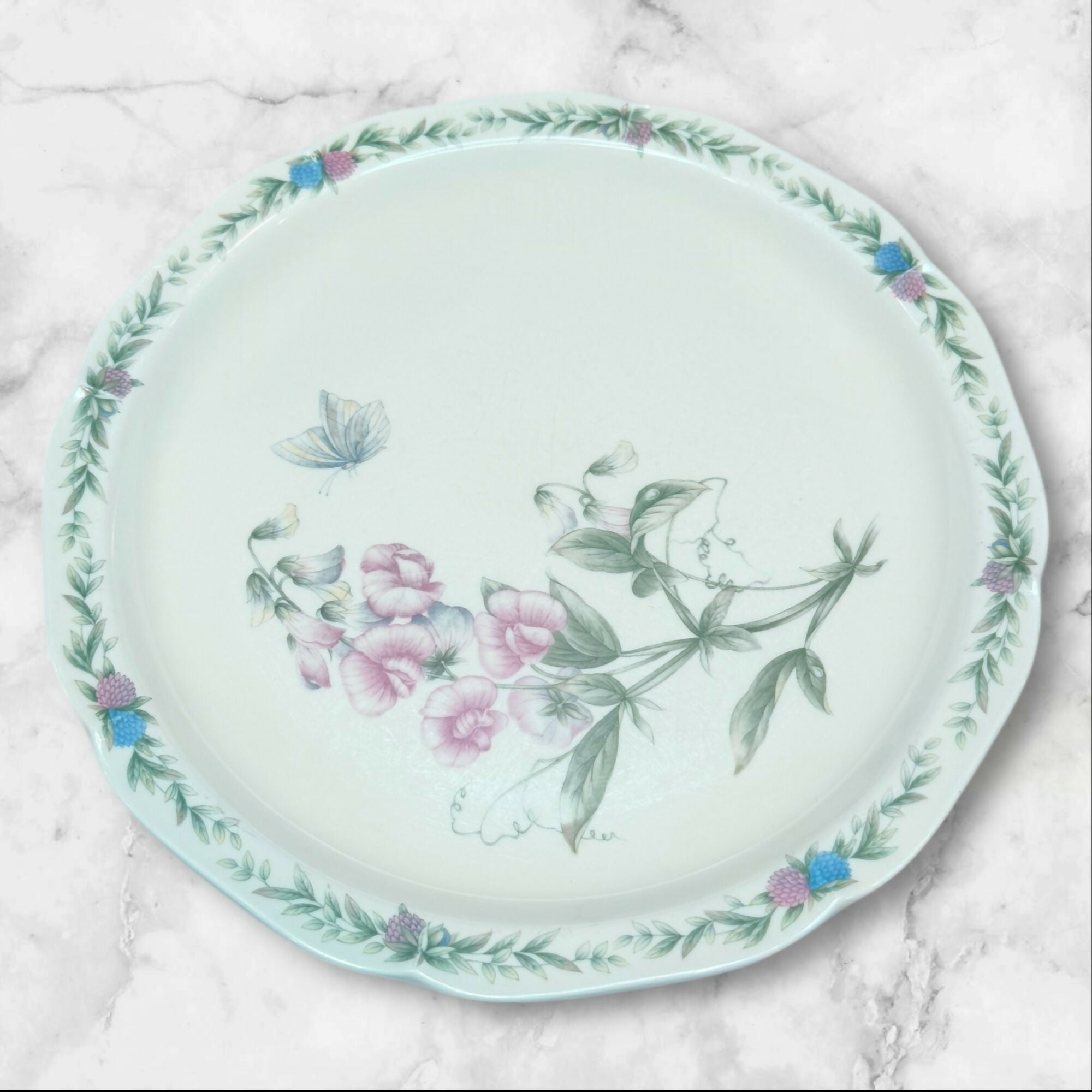 Noritake Conservatory Floral Dinner Plates | Set of 4 | Excellent Condition