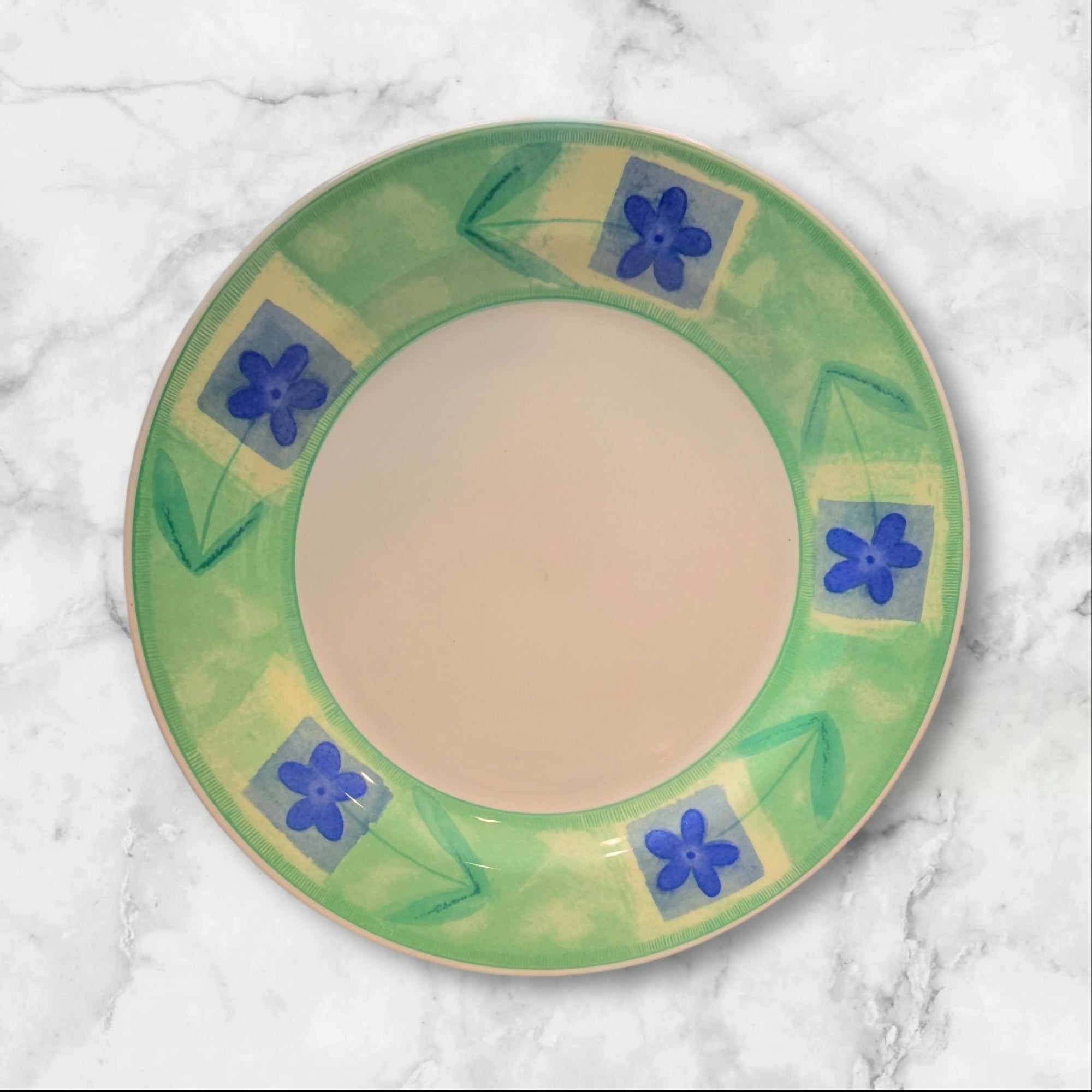 Pier 1 Periwinkle Dinner Plates 10.25” England | Set of 4 | EUC