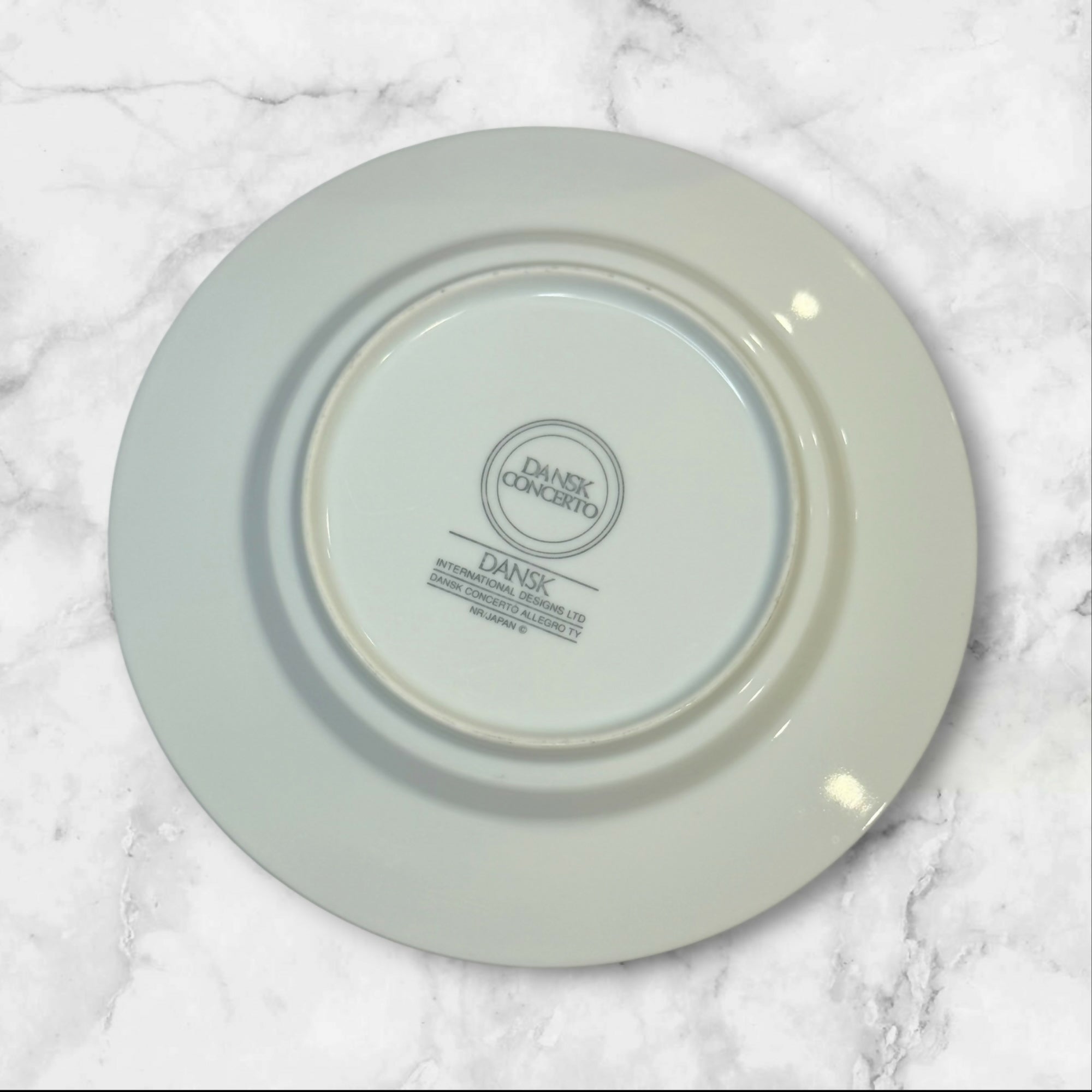 Dansk Allegro Grey Bread Butter Plates | Set of 7 | Excellent Condition