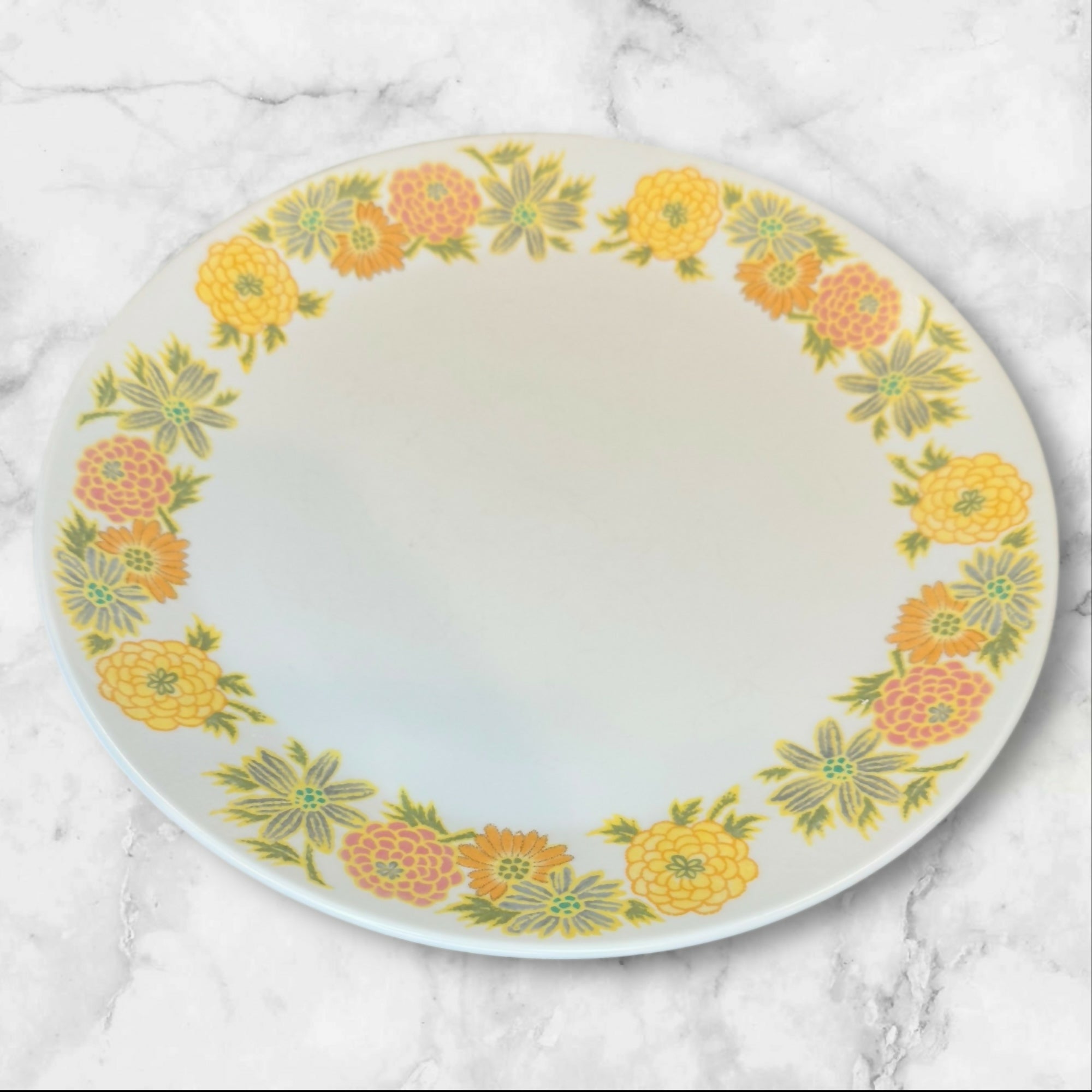 Noritake Sunny Side Floral Dinner & Salad Plates | Set of 8 | Excellent Condition