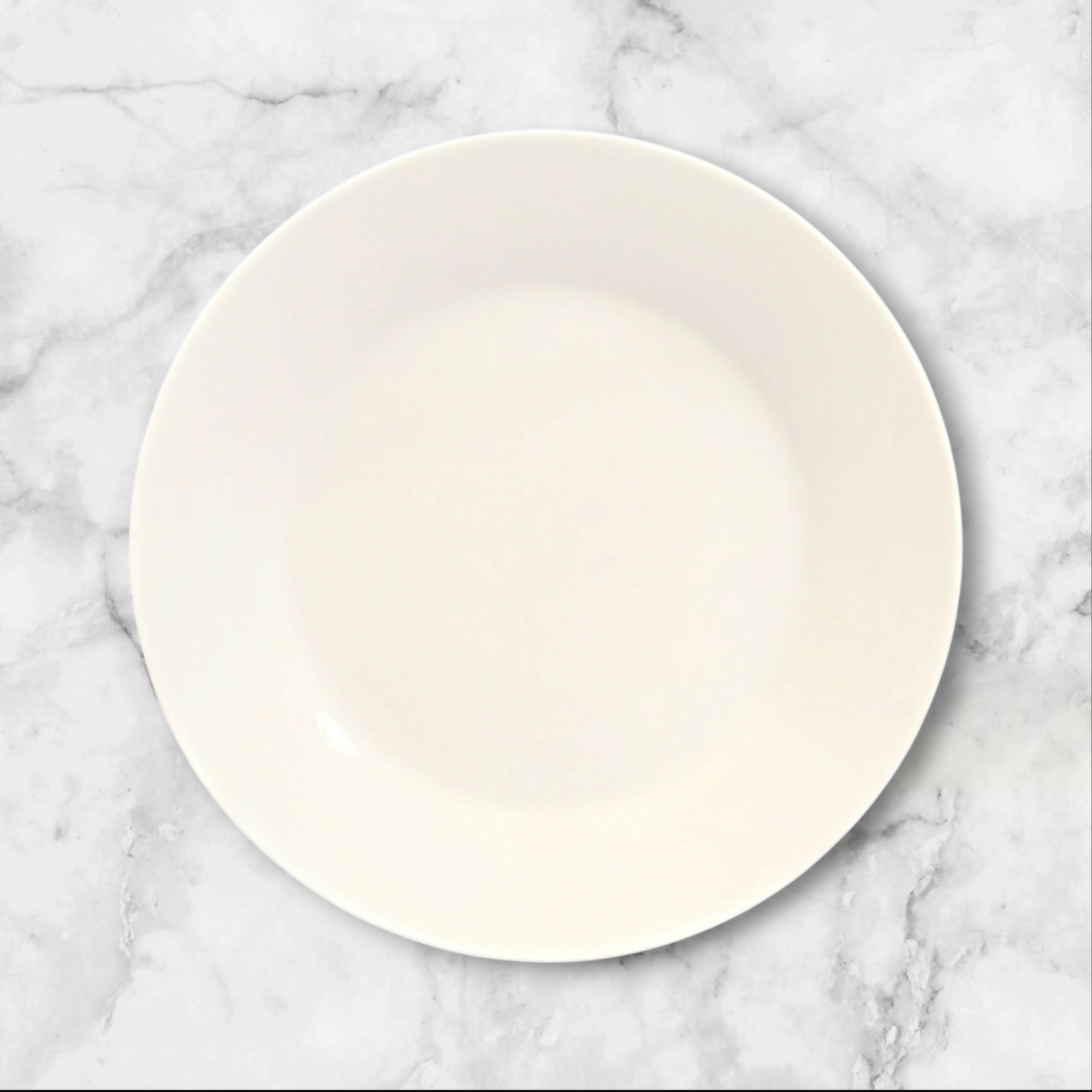 Vintage IKEA 20726 White Dinner Plates Made in Turkey | Set of 6 | Excellent