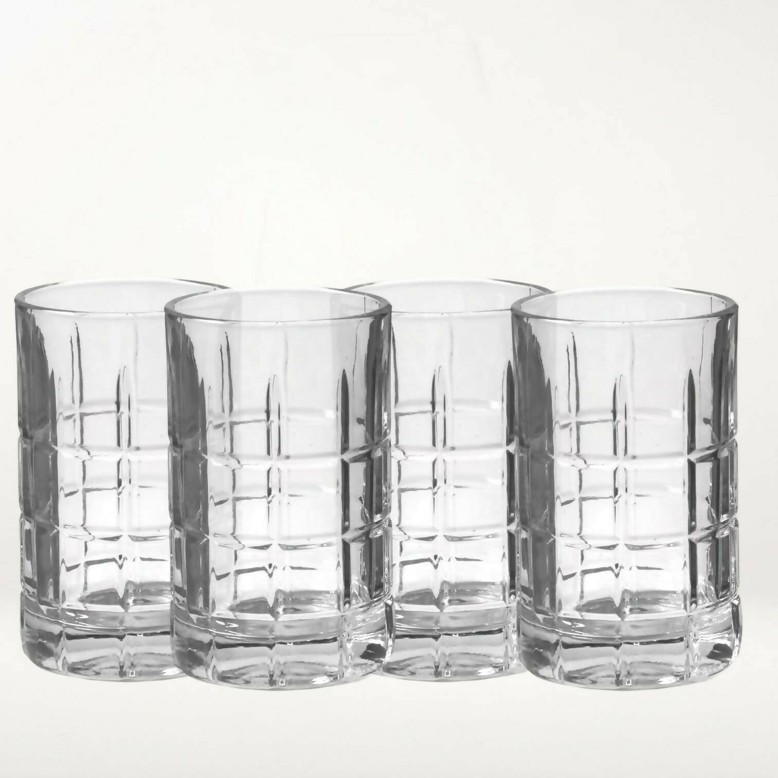 Anchor Hocking Tartan Manchester Juice Glasses | Set of 7 | Good Condition