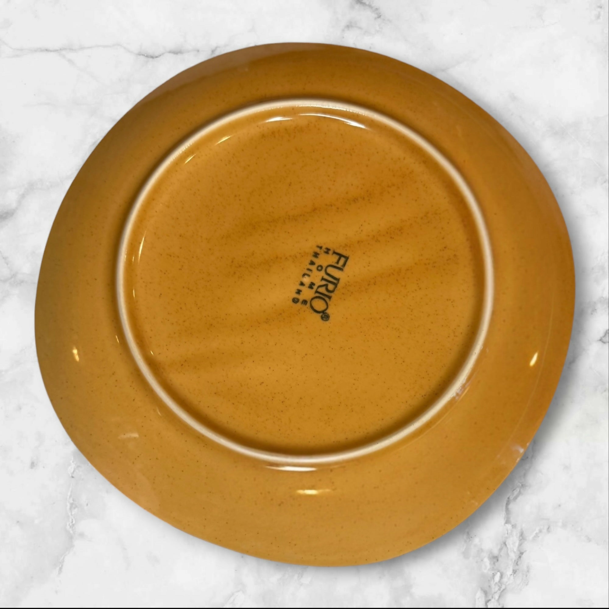 Furio FUO54 Honey Gold Dinner Plates | Set of 4 | Great Condition