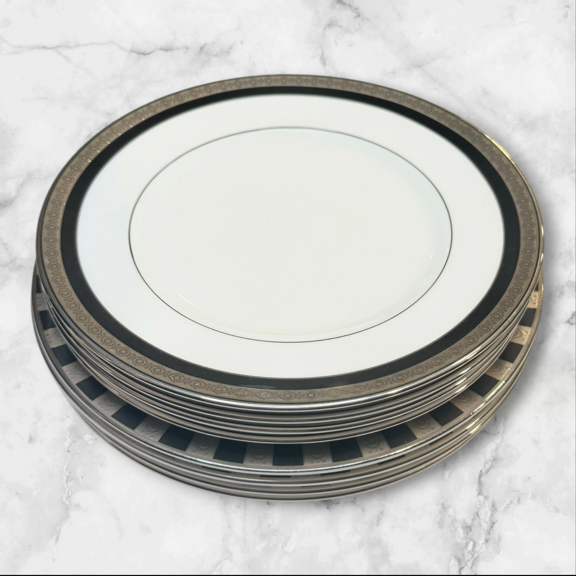 Waterford Colleen Salad & Accent Plates | Set of 8 | Excellent Condition